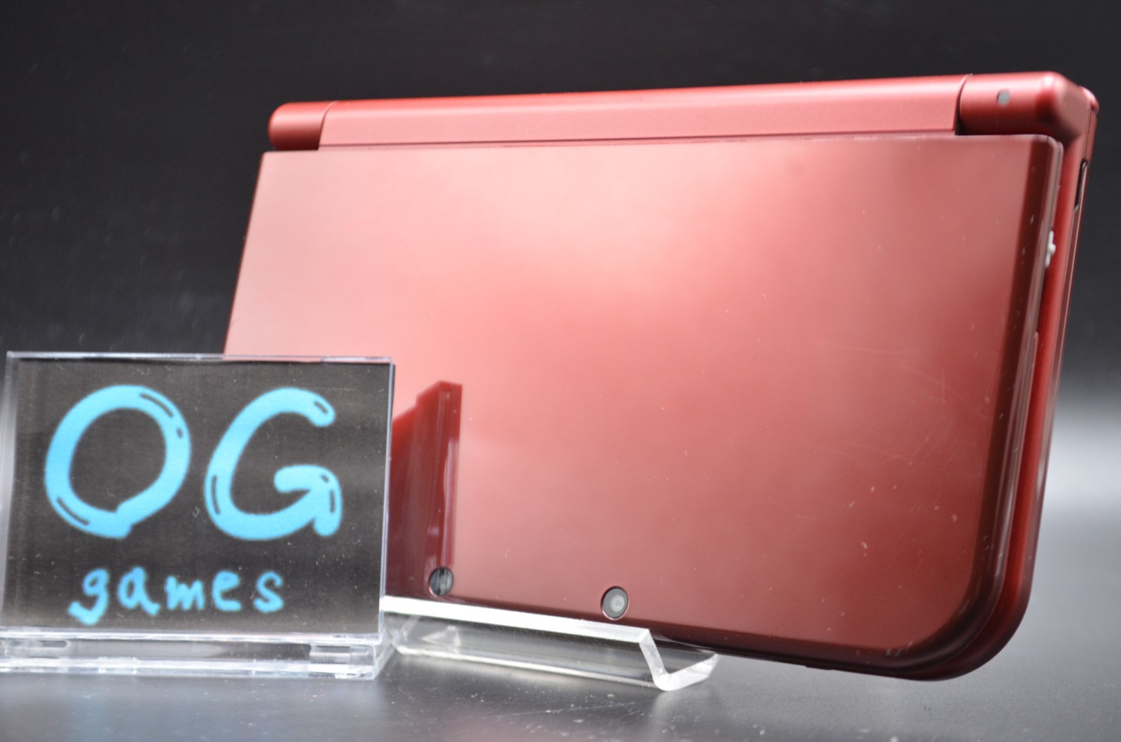 [REGION FREE] NEW Nintendo 3ds ll xl Console Metallic Red Tested game 011