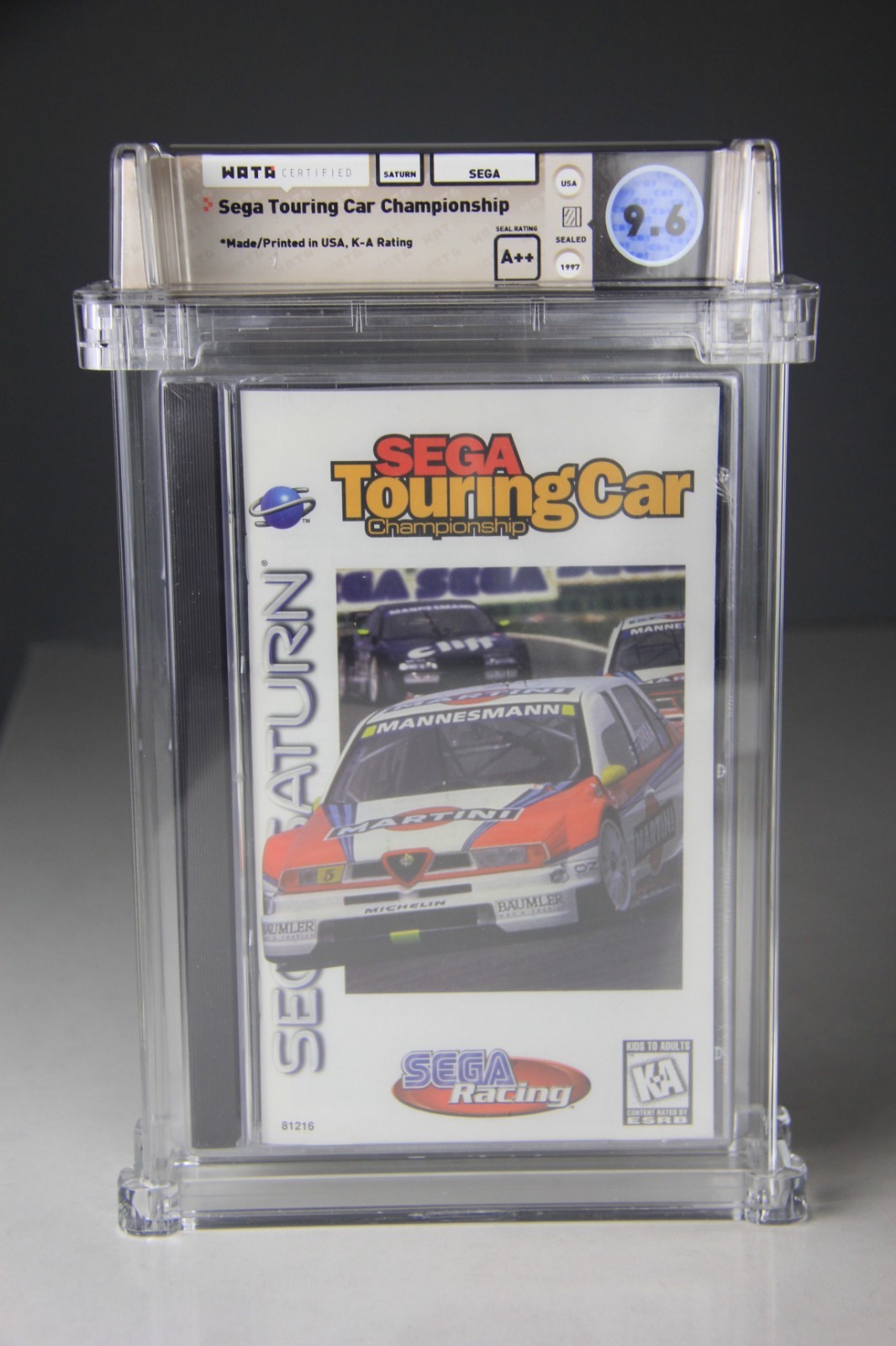 Sega Touring Car Championship – Wata 9.6 A++ Sealed, Saturn Sega 1997 USA