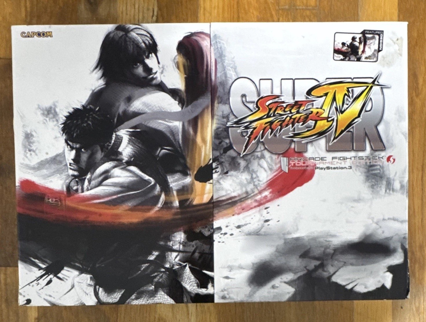 Mad Catz Street Fighter IV Arcade FightStick Tournament Edition PS3 Turbo 13ft