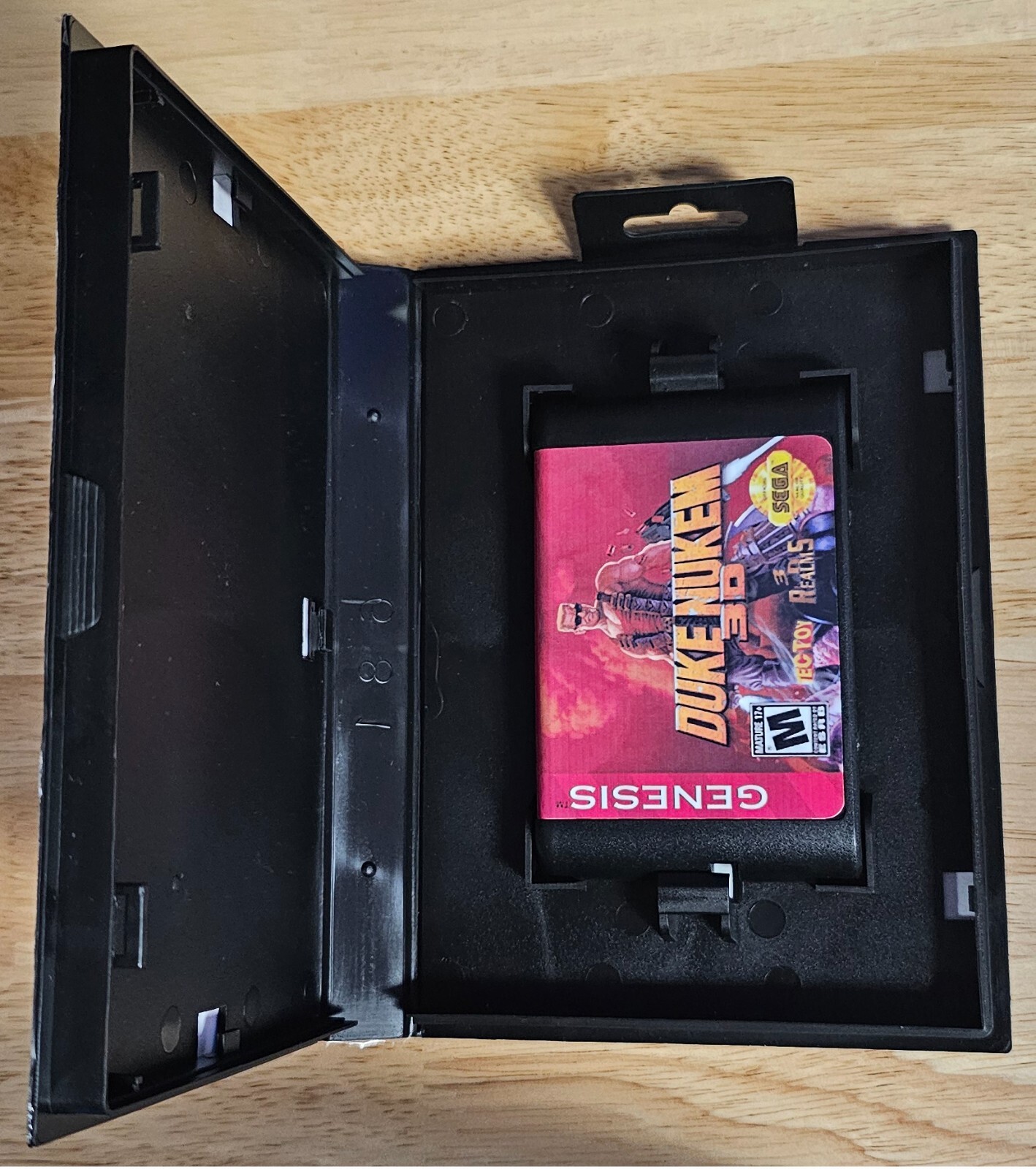 DUKE NUKEM 3D – 16 Bit MD Game, Case, Manual For Sega Mega Drive Genesis
