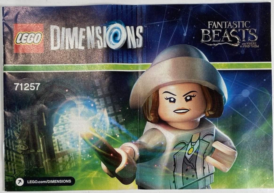 Lego Dimensions Fun Pack 71257 Fantastic Beasts Tina Goldstein +1 Tested Working