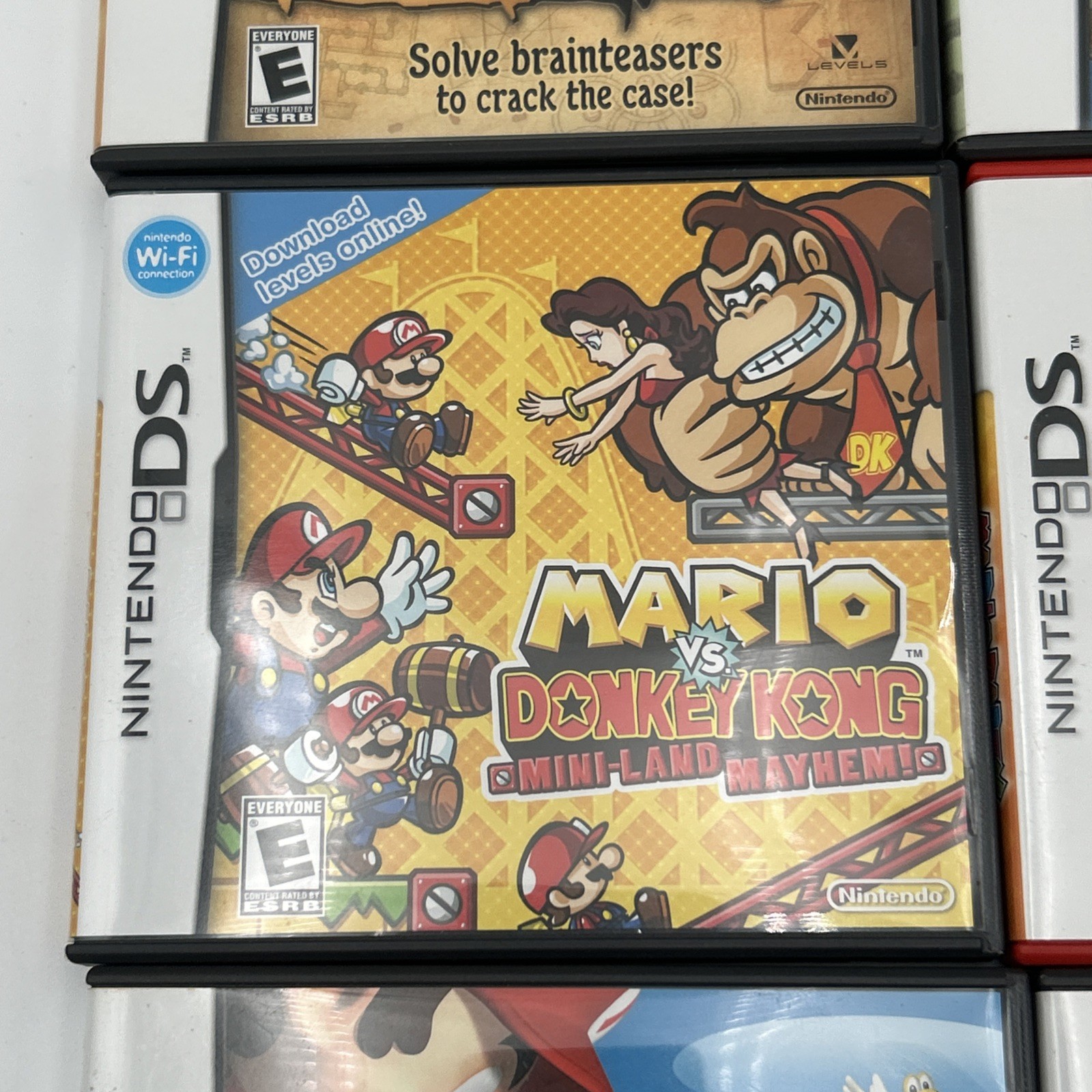 Lot Of 10 Nintendo DS 3DS Cases And Manuals NO GAME NO GAME Super Mario & More