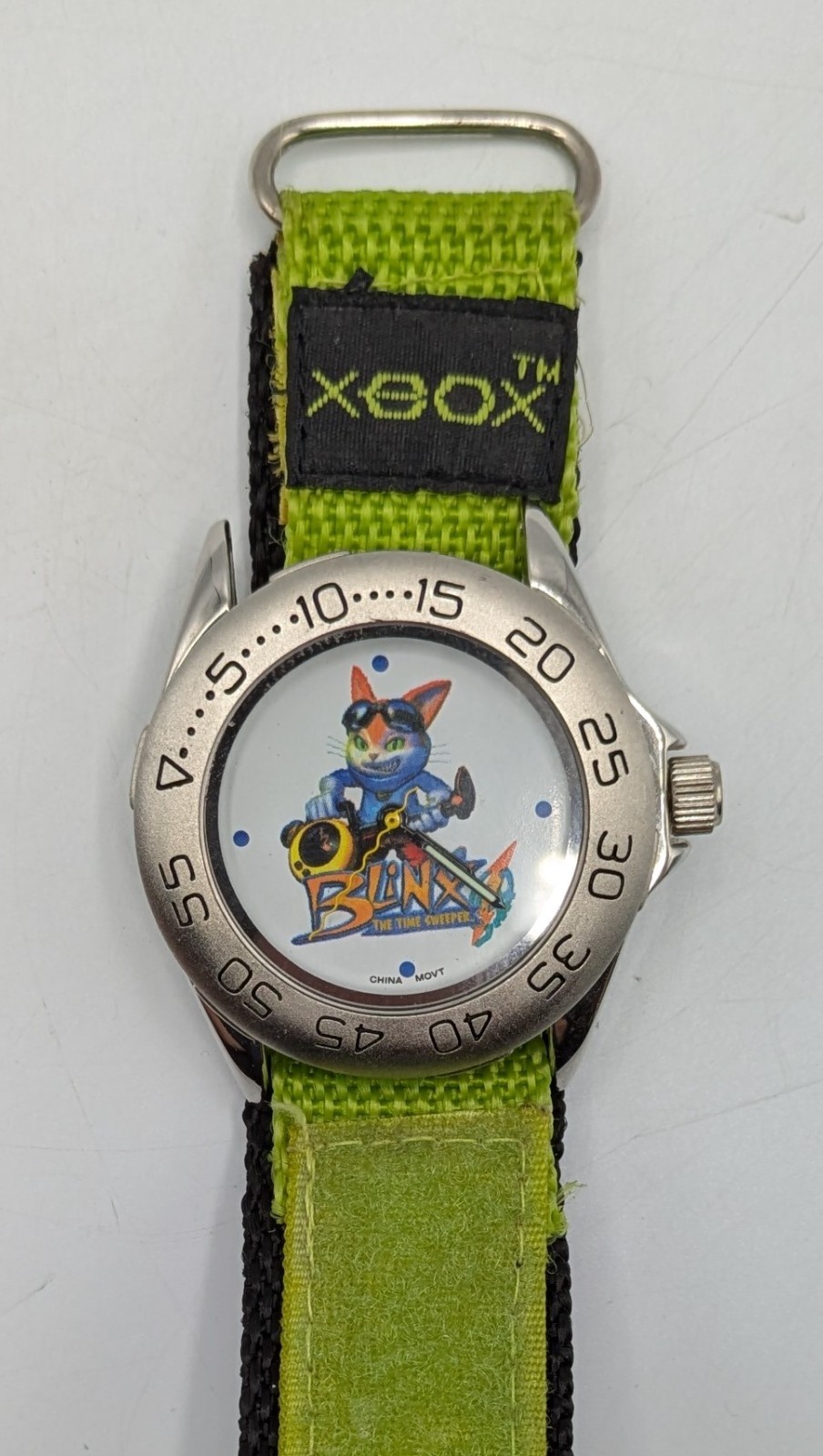Microsoft XBox BLINX The Time Sweeper Employee Promotional Watch NOT WORKING