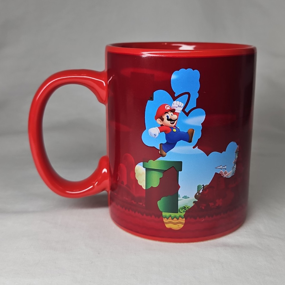 Paladone Super Mario Bros. Mario Red Mug 2017 – Not Dishwasher or Microwave Safe