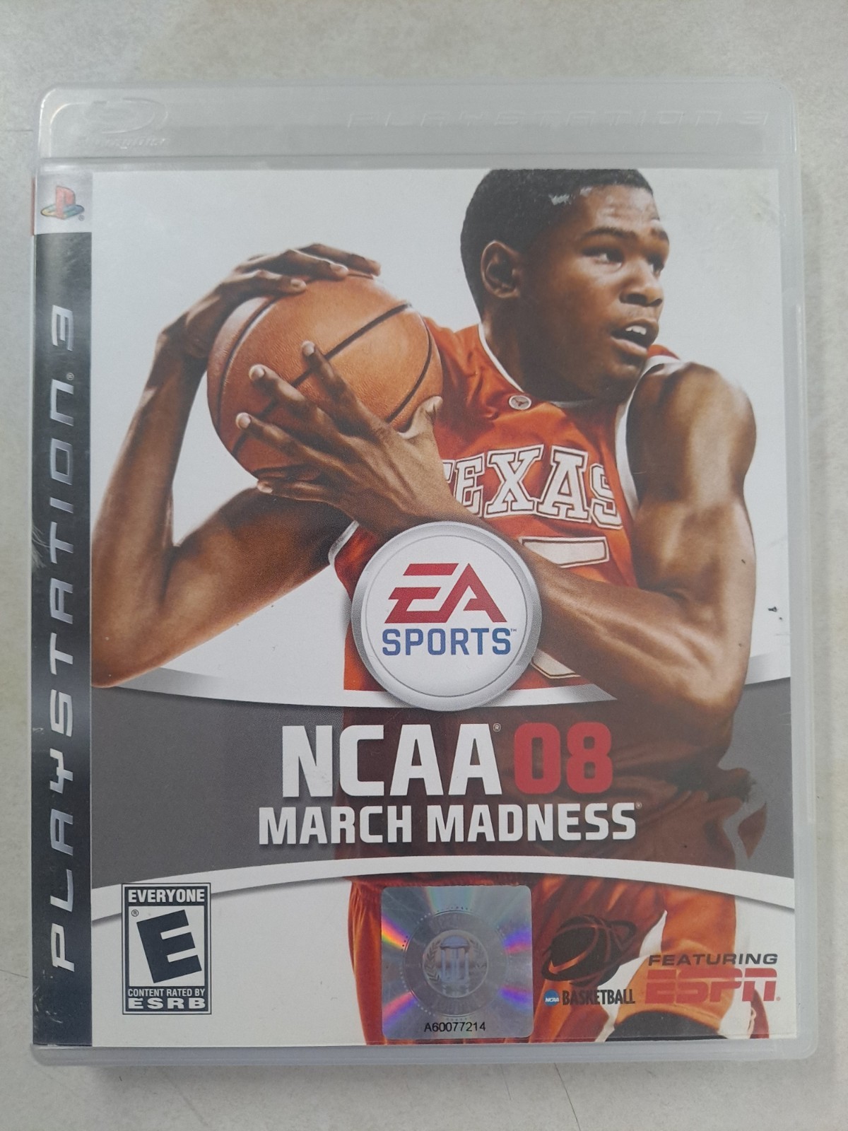 NCAA March Madness 08 College Basketball (PS3) CIB Complete – Stained Artwork