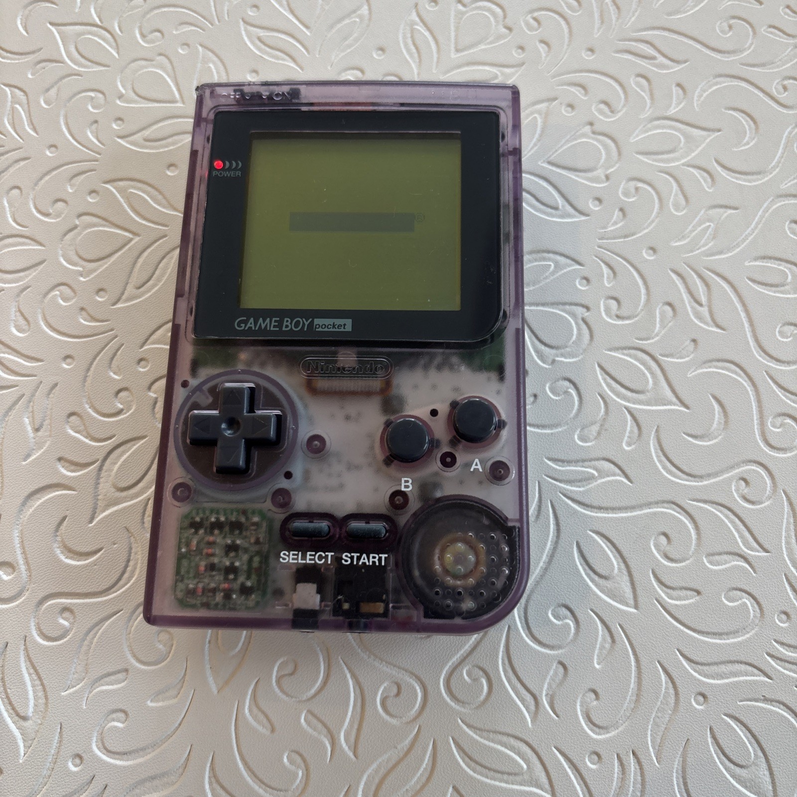 RARE CLEANED Atomic Purple Gameboy Pocket Japan Exclusive Tested Working