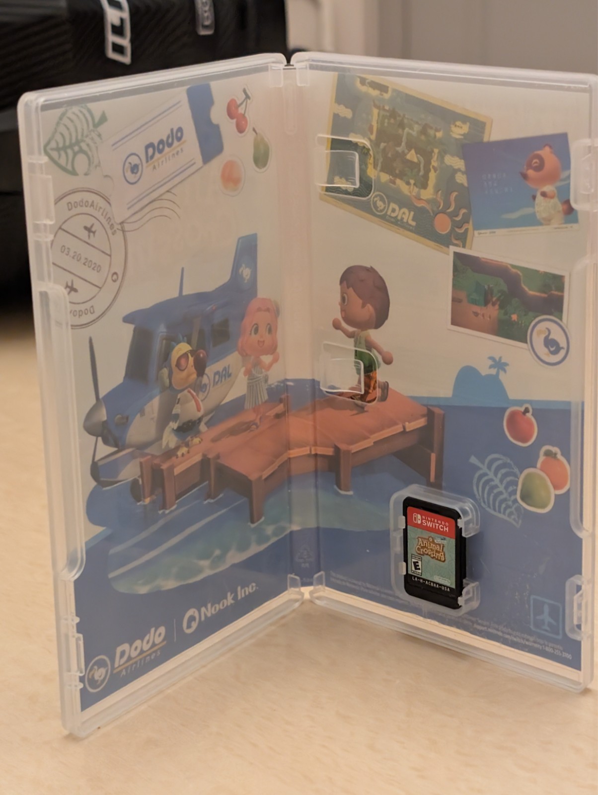 Nintendo Switch Console Neon Blue/Red + Animal Crossing + 32GB SD + Case