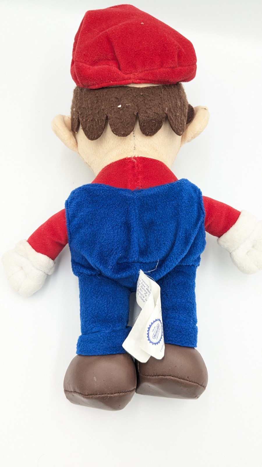 Talking Super Mario Plush Figure 1997 Treasures, Inc. Nintendo WORKS! READ