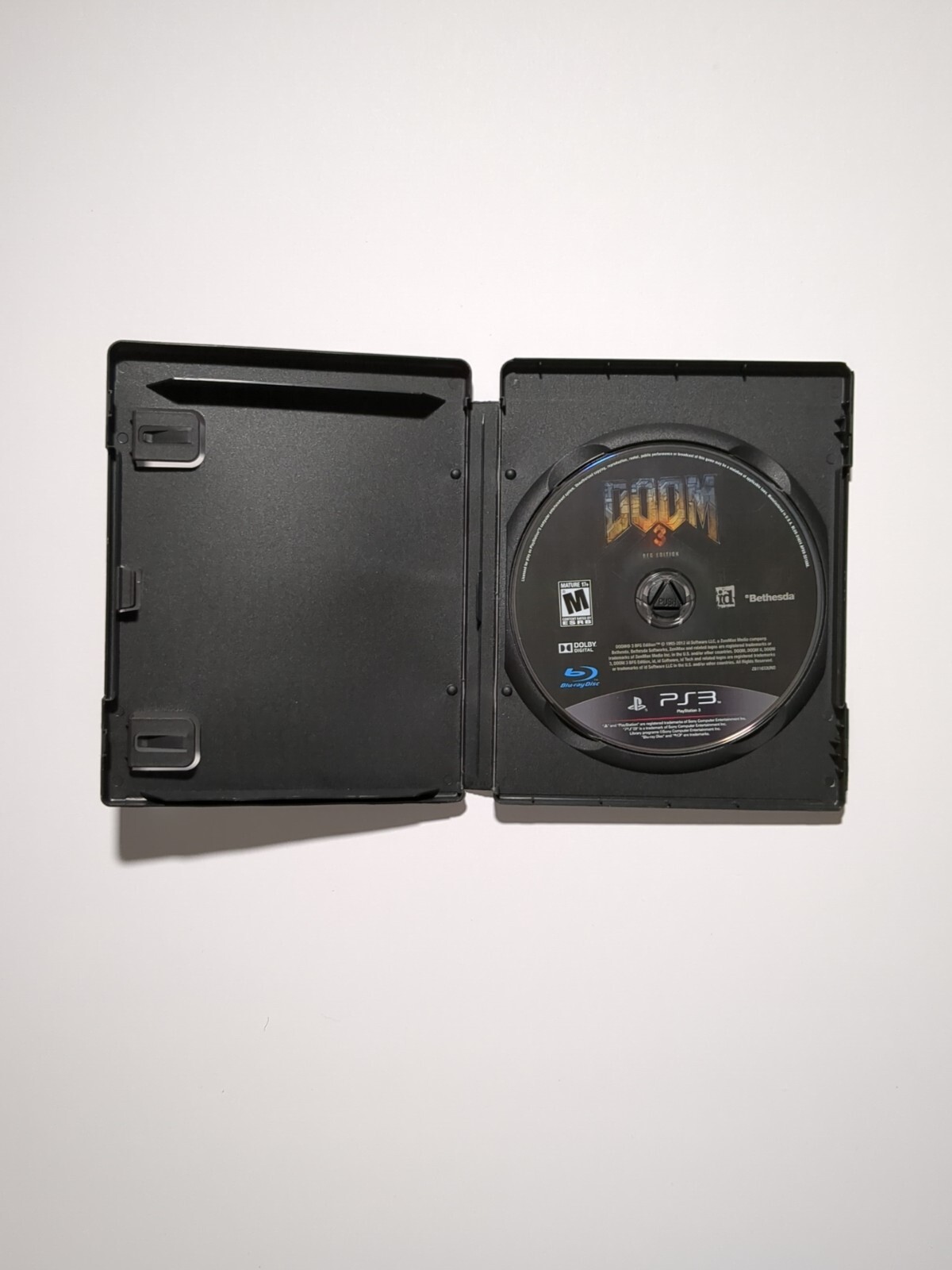 Doom 3 – BFG Edition (Sony PlayStation 3, 2012), Loose w/Blank Case, Tested