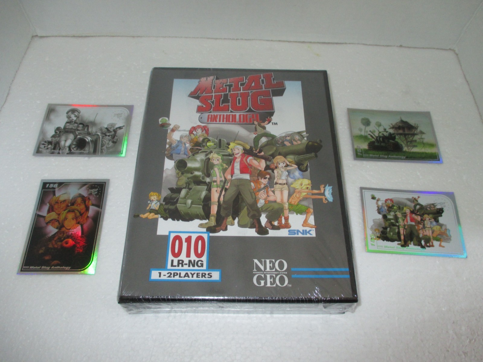 Metal Slug Anthology CE PS4 Brand New Sealed LRG Neo Geo with 4 Cards Included !