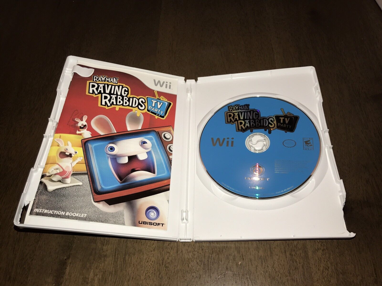 Rayman Raving Rabbids TV Party (Wii, 2008) COMPLETE Tested (7)!