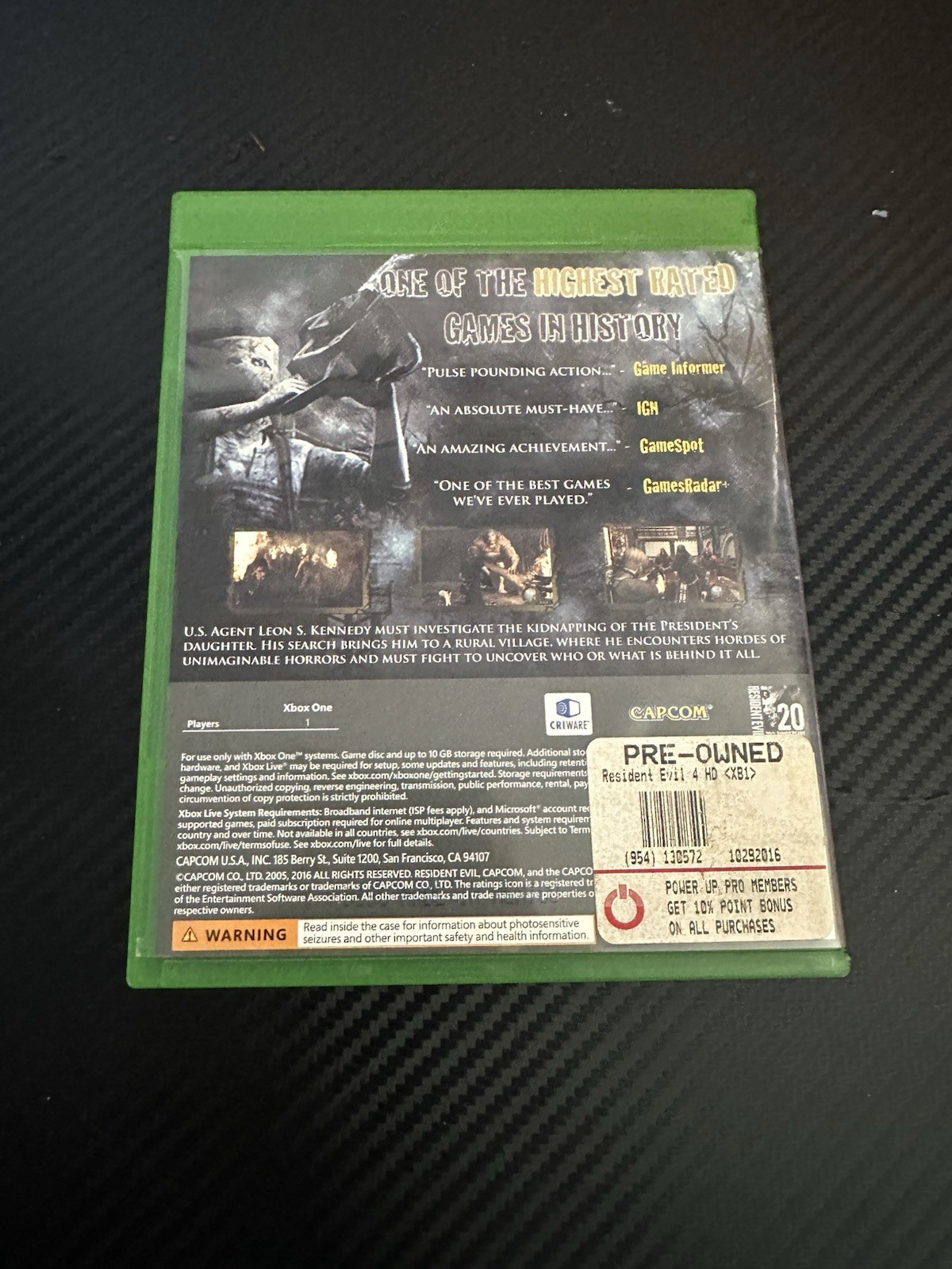 Resident Evil 4 HD – Xbox One