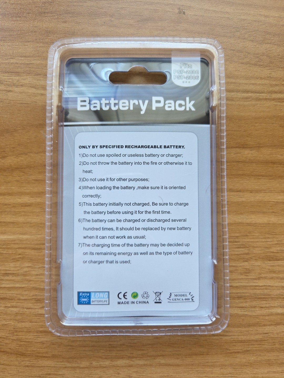 2400mAh Rechargeable Replacement Battery For Sony PSP Slim 2000 2001 3000 3001