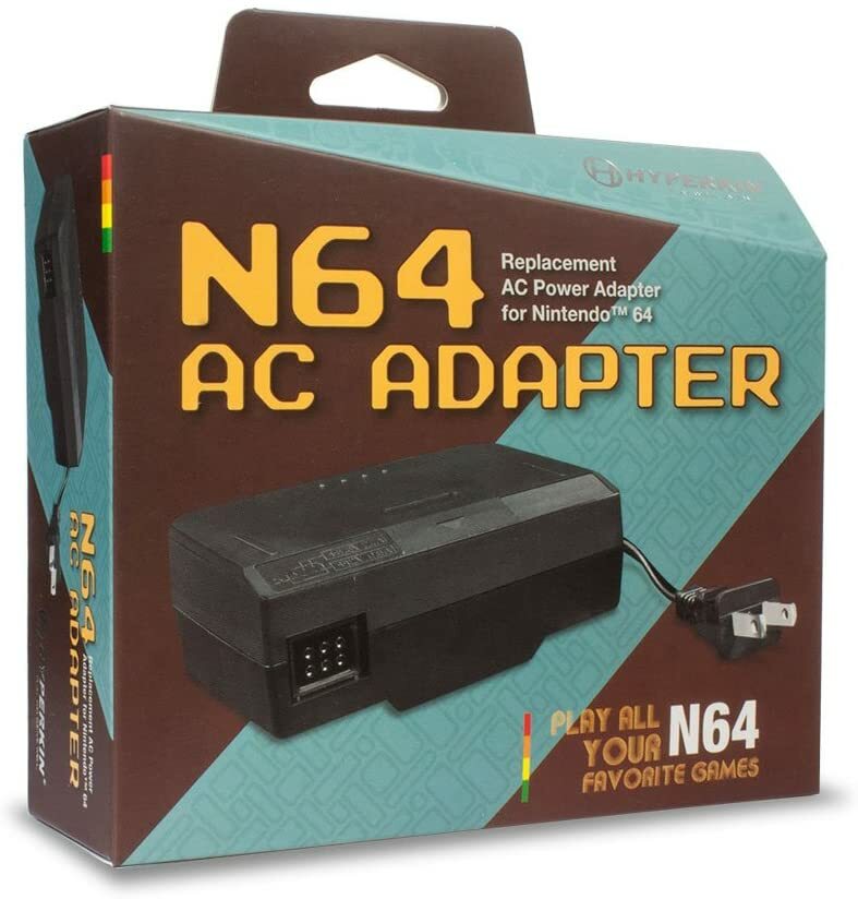 Hyperkin Nintendo 64 AC Power Adapter 110V – 245V for N64