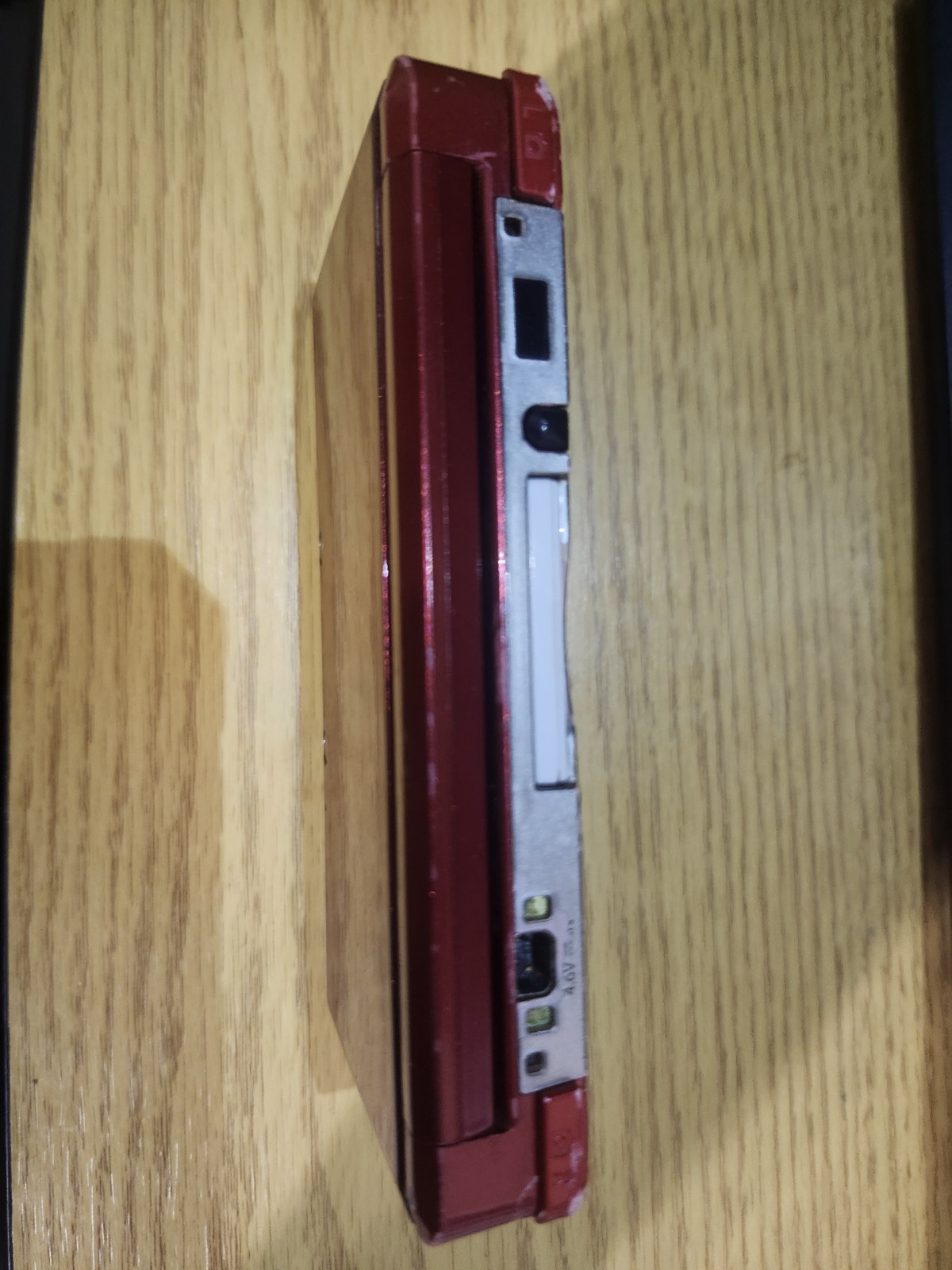Nintendo 3DS Handheld System – Flame Red Comes With Stylus And Charger. No Game
