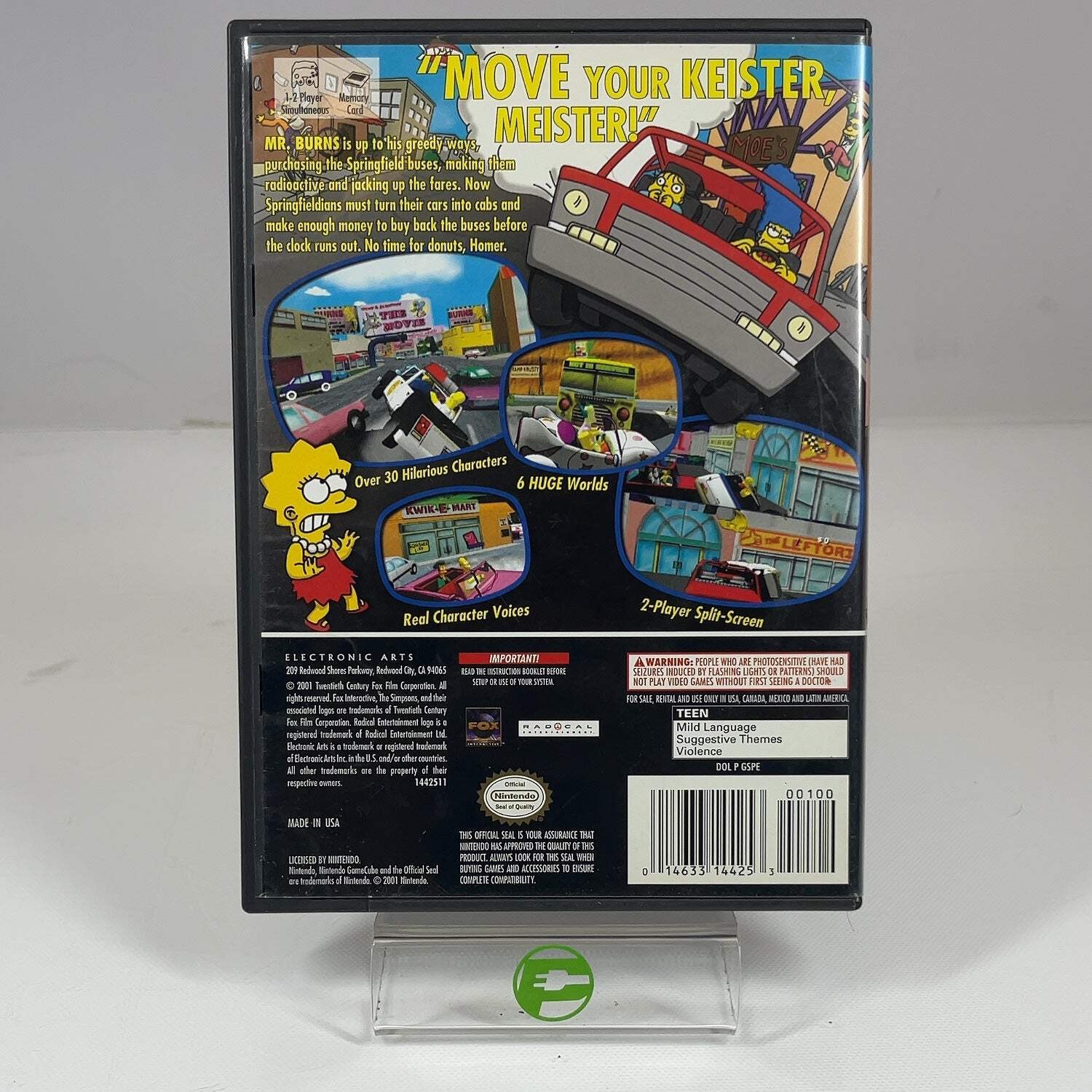 The Simpsons Road Rage (Nintendo GameCube, 2001)