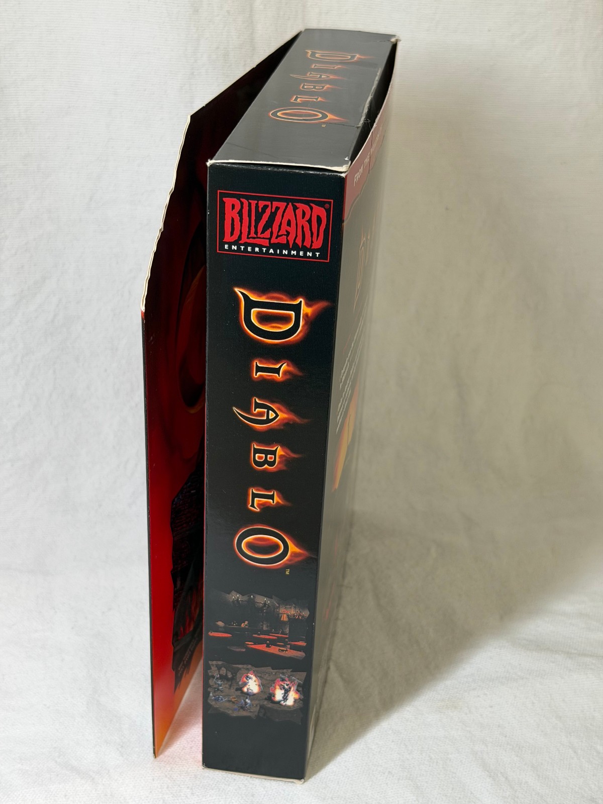 Diablo 1 1997 PC CD-ROM Big Box – Blizzard Entertainment/Blizzard North