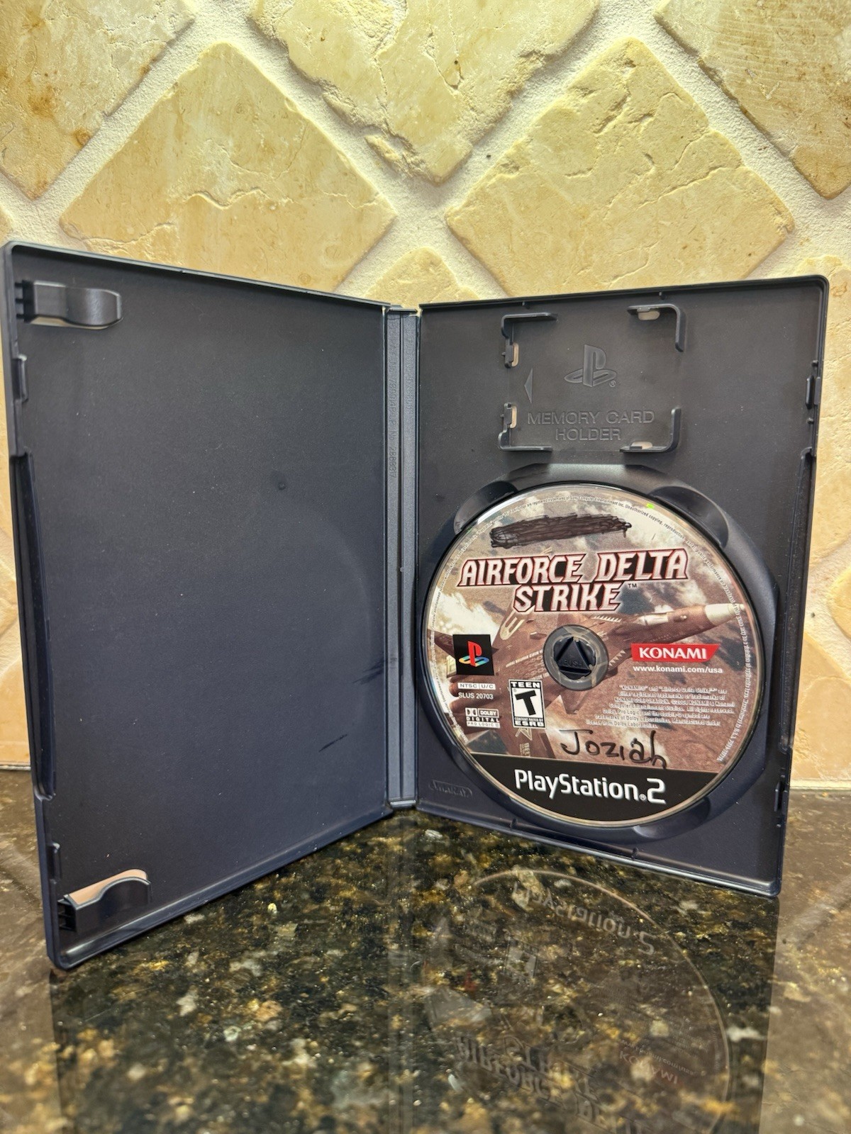 AirForce Delta Strike (Sony PlayStation 2, 2004) CIB Tested Konami No Manual