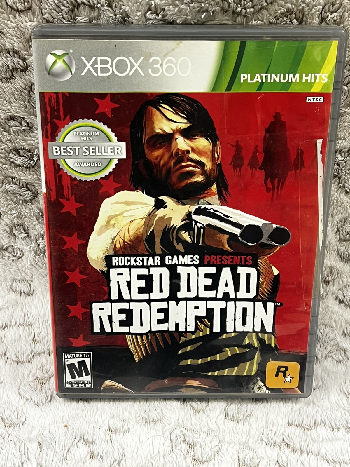 Red Dead Redemption (Xbox 360, 2010) Map and manual Included