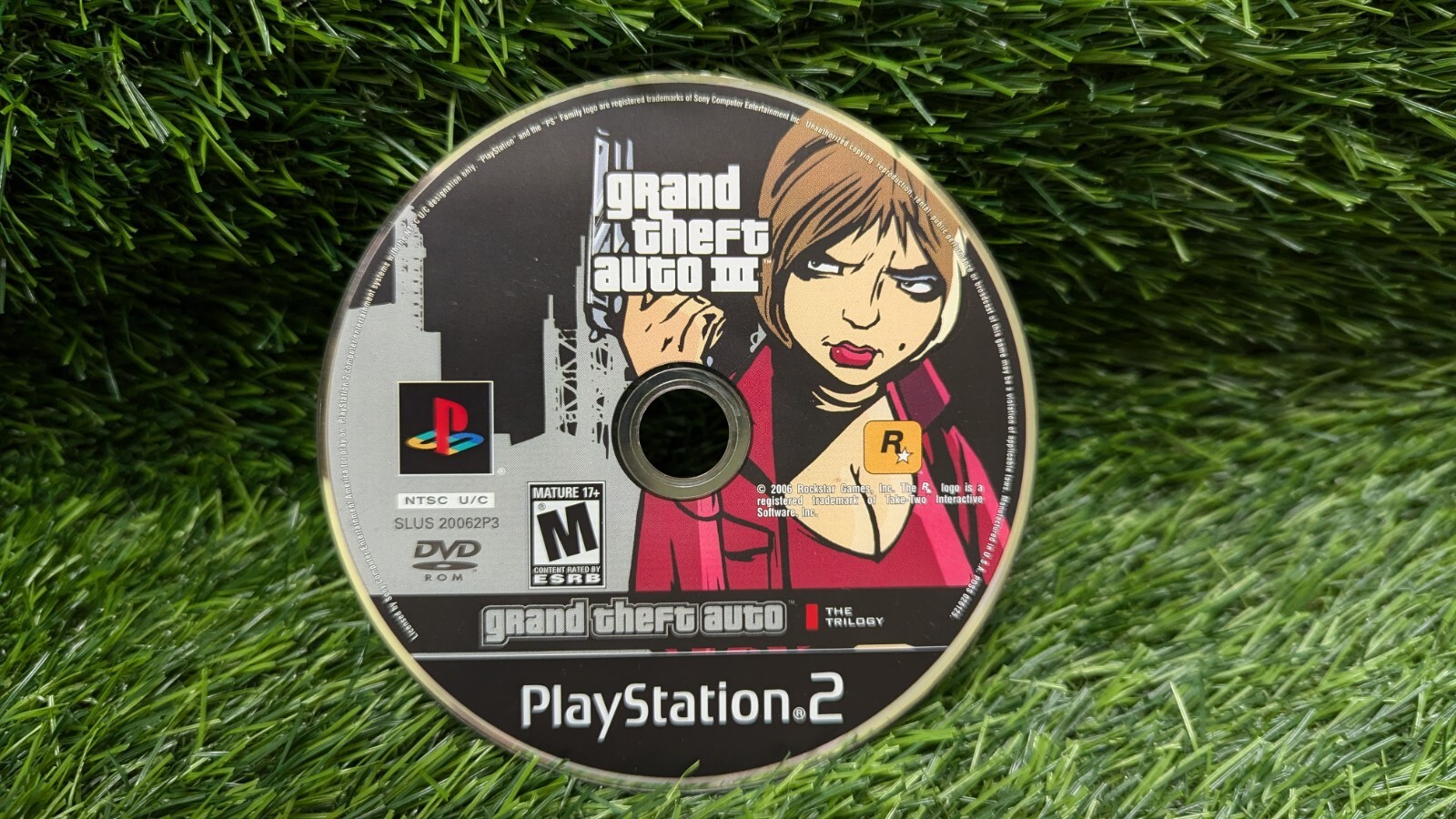 GTA Grand Theft Auto III Sony PlayStation 2 PS2 No Map Or Manual Included Tested