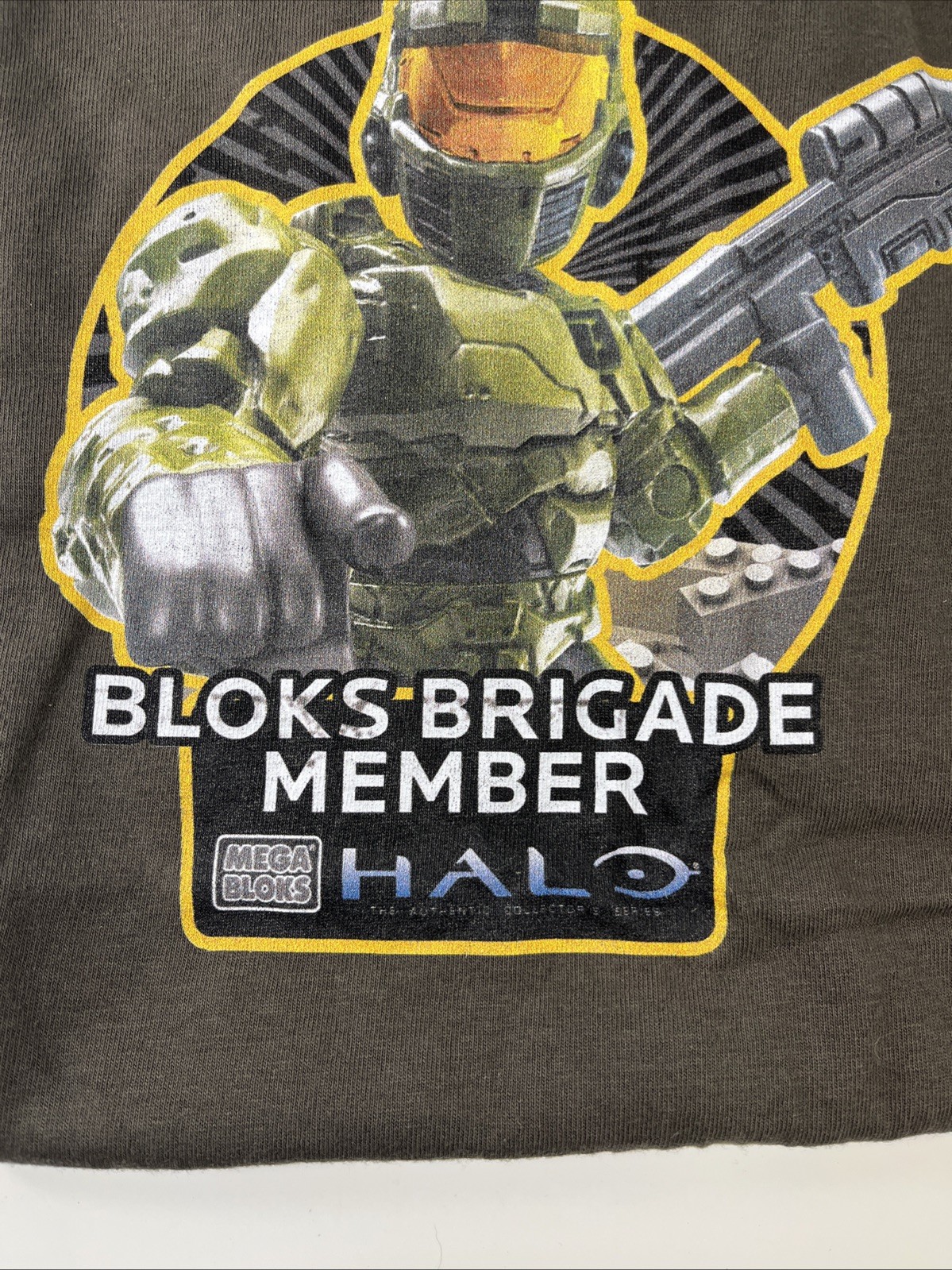 Halo Fest Member T-Shirt Men’s Large 2011 Mega Bloks Pax Prime Event Brigade