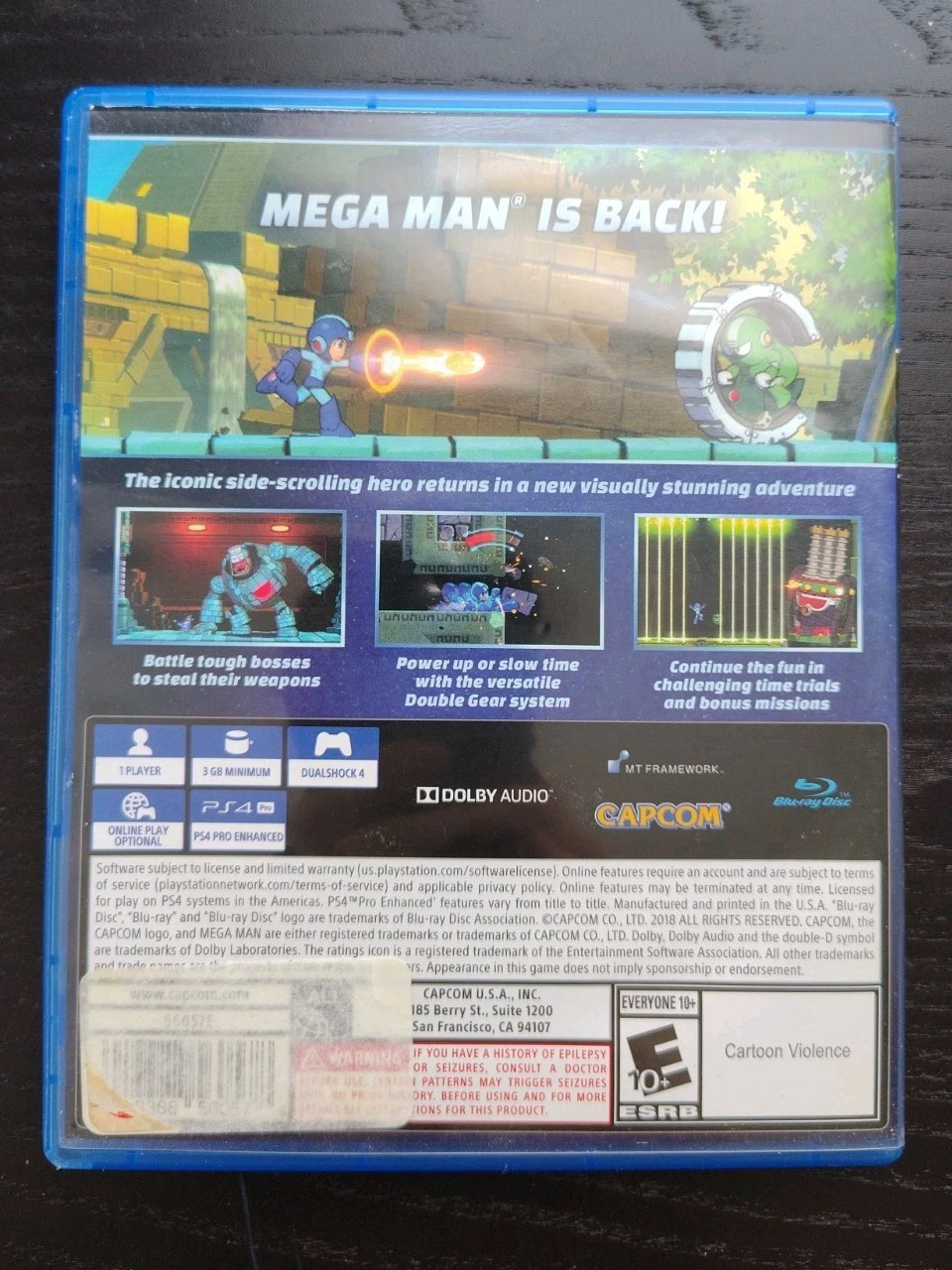 Mega Man 11 (PlayStation 4, 2018)