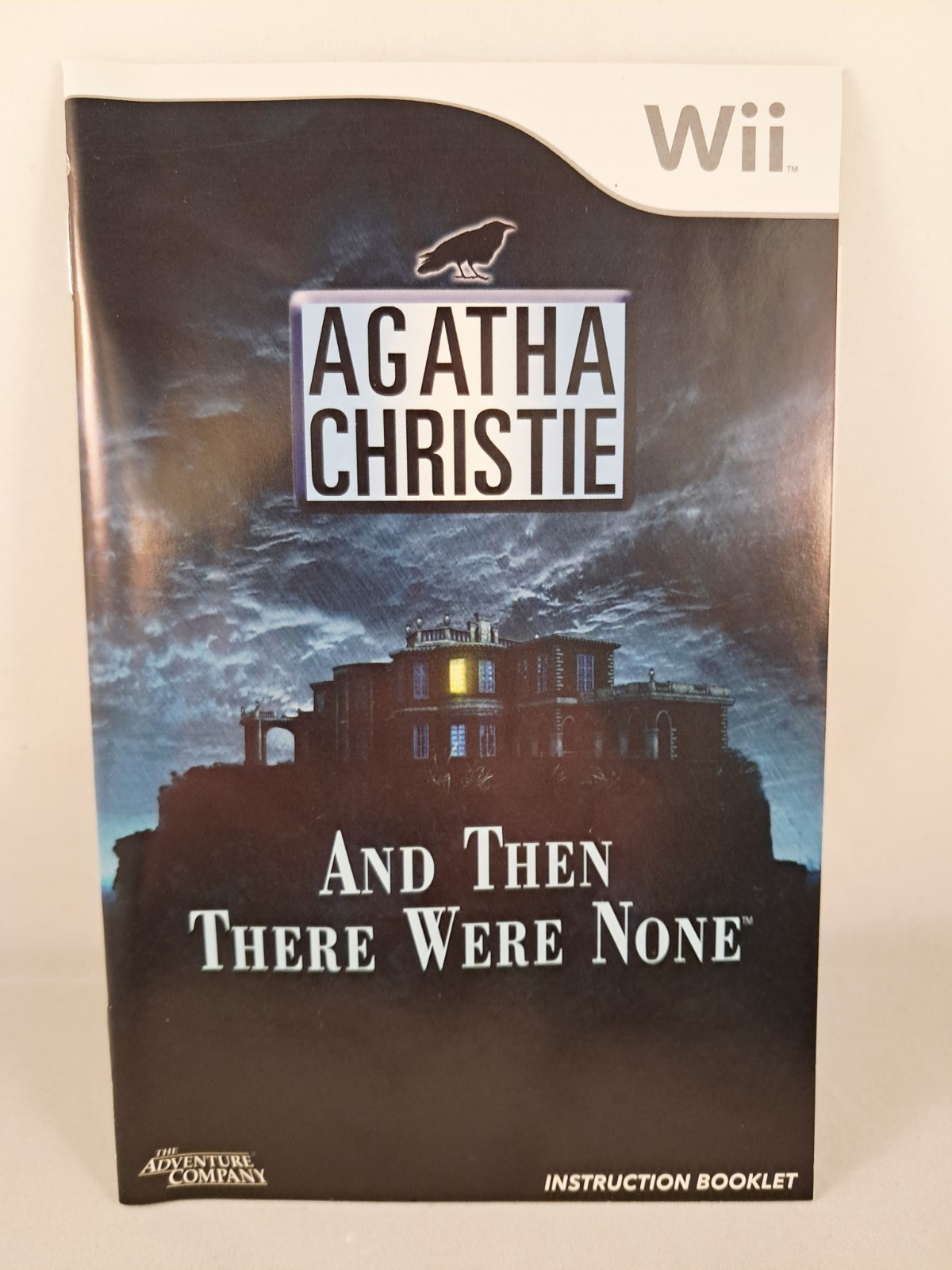 Agatha Christie And Then There Were None Nintendo Wii 2008 Complete Tested CIB