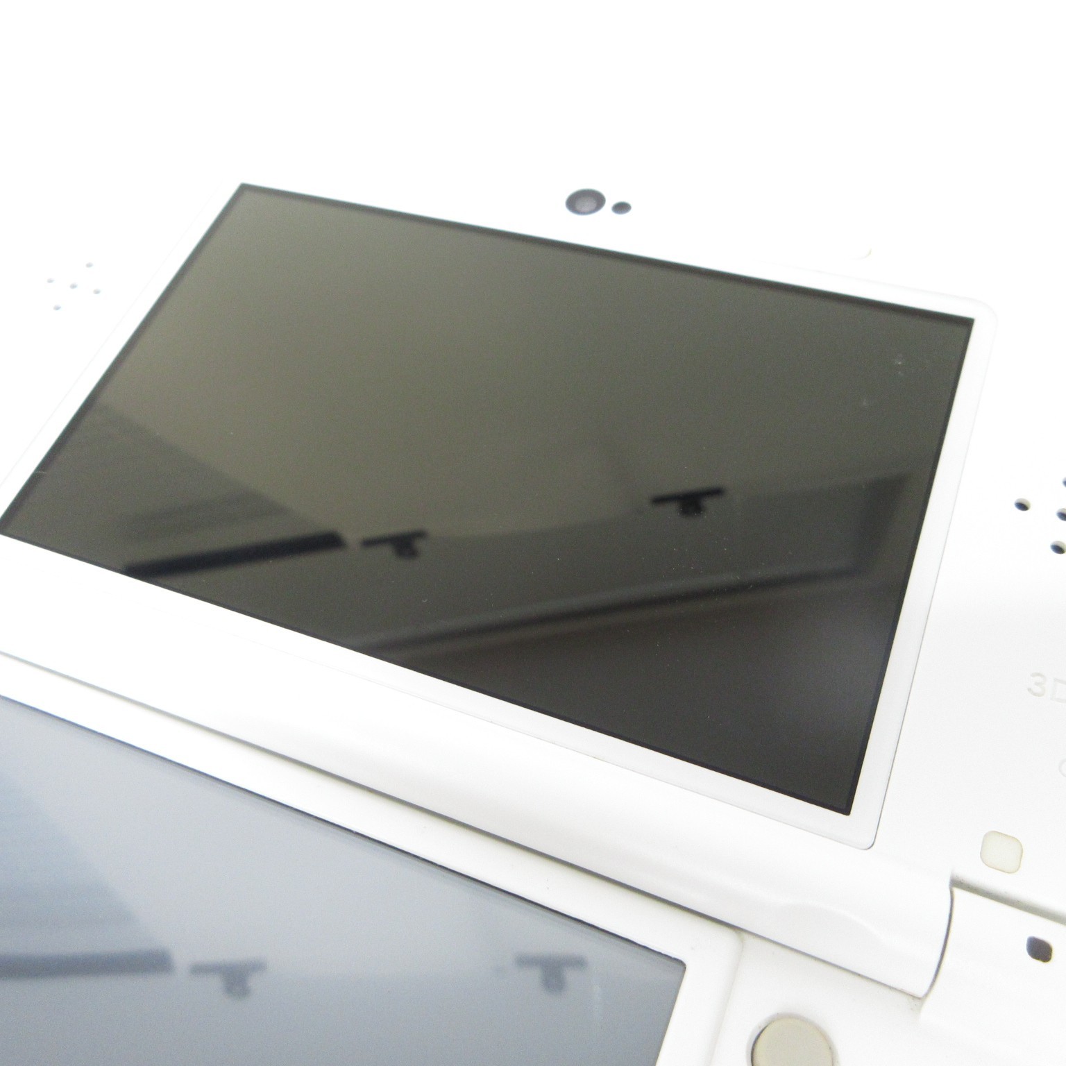 【Very Good】Nintendo New 3DS LL XL Pearl White Console Only Japanese Ver #DEN0413
