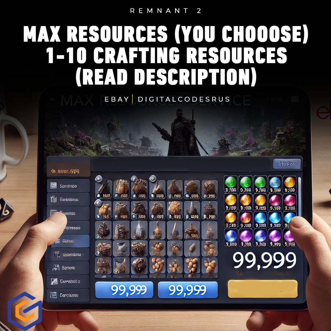 Remnant 2 – Resource Drops/Mega-Max [999,999] +🤑 10M Scrap Free🤑 | PS5/Xbox/PC
