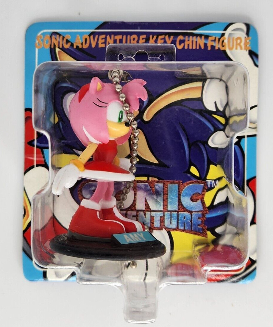 Sonic The Hedgehog Sonic Adventure 1998 Keychain Figure Full Set of 6 BRAND NEW