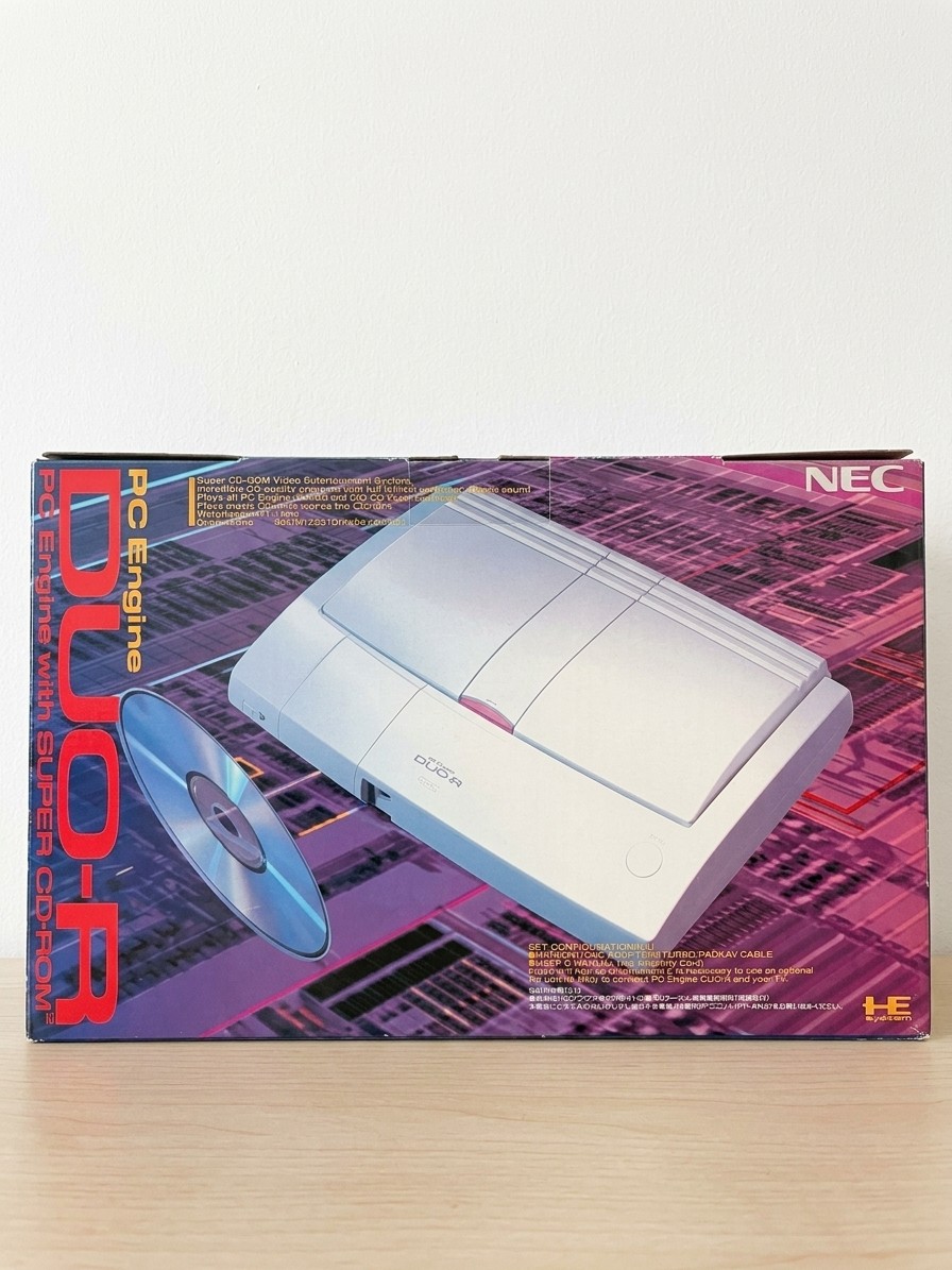 NEC PC Engine Duo-R PI-TG10 White Console NTSC-J AC100V Retro #0003