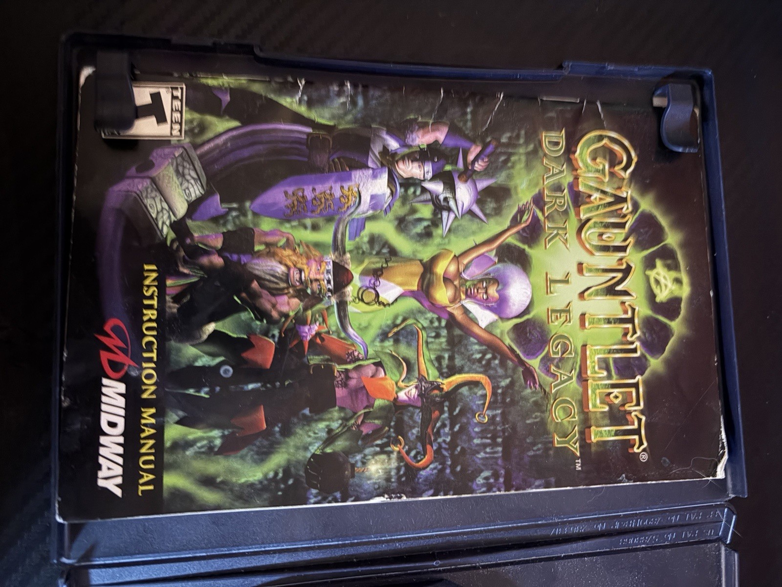 Midway Gauntlet: Dark Legacy PS2 game Multiplayer Manual Included NTSC-U/C 2001