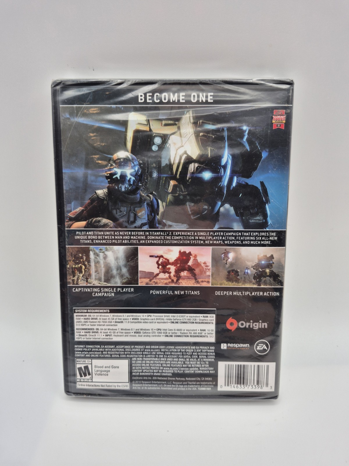 Titanfall 2 (PC, 2016) Brand New Sealed