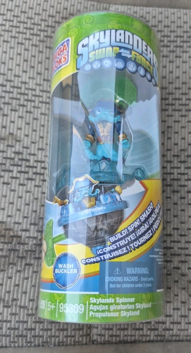 Skylanders – Swap Force – MEGA BLOKS – Wash Buckler 🐙 – Spinners 95309