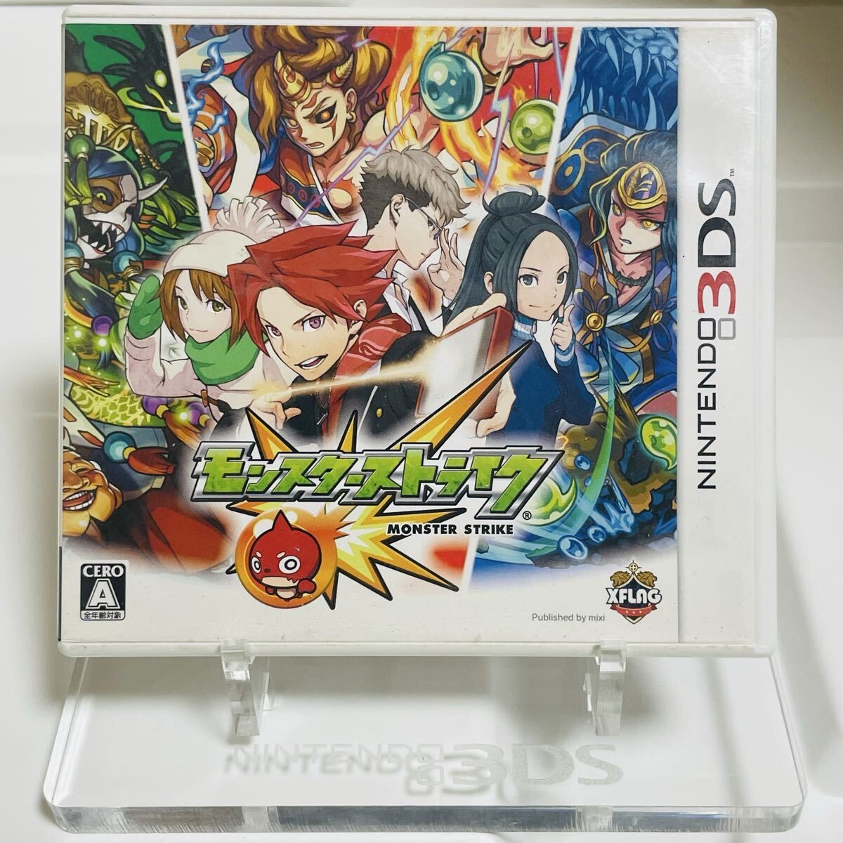 【Working 】 Nintendo 3DS Monster Strike Cartridge & Case / Ships within 24 hours