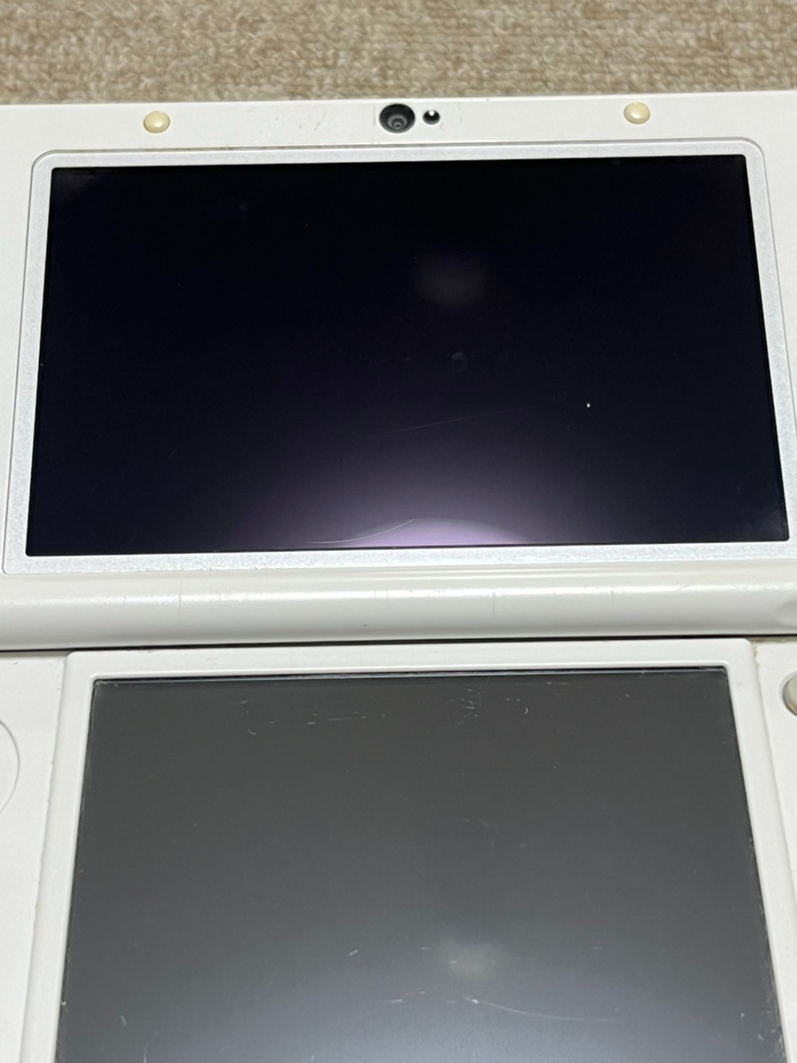 New 3DS LL XL Pearl White Japan Nintendo Console region Japanese B910