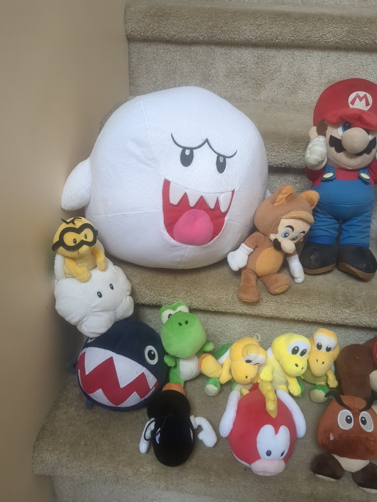 Nintendo Super Mario Plush Rare Japan Prize Toys All Star 2011 Yoshi Donkey Kong