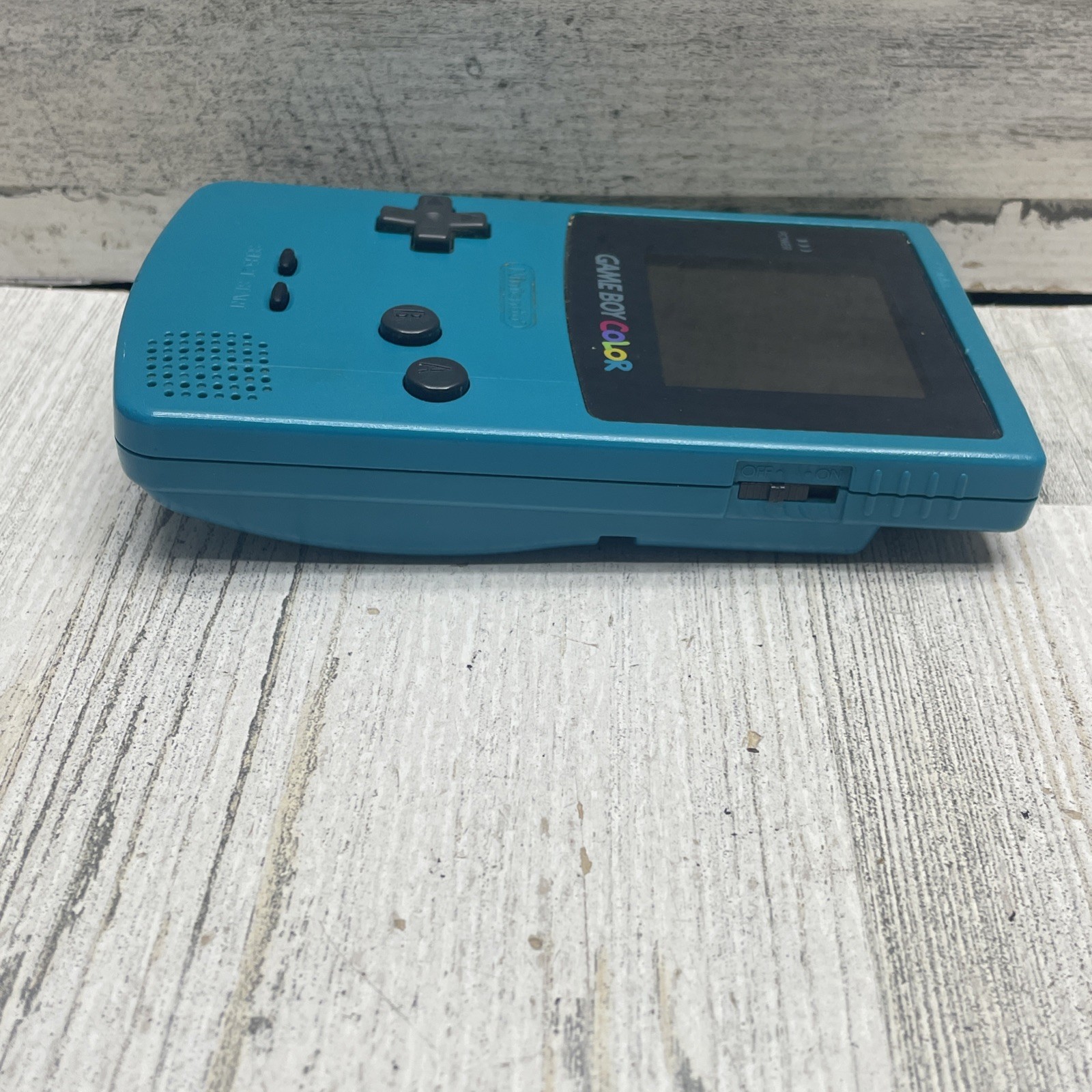 Nintendo Game Boy Color Handheld System Teal Blue CGB-001 Good Condition