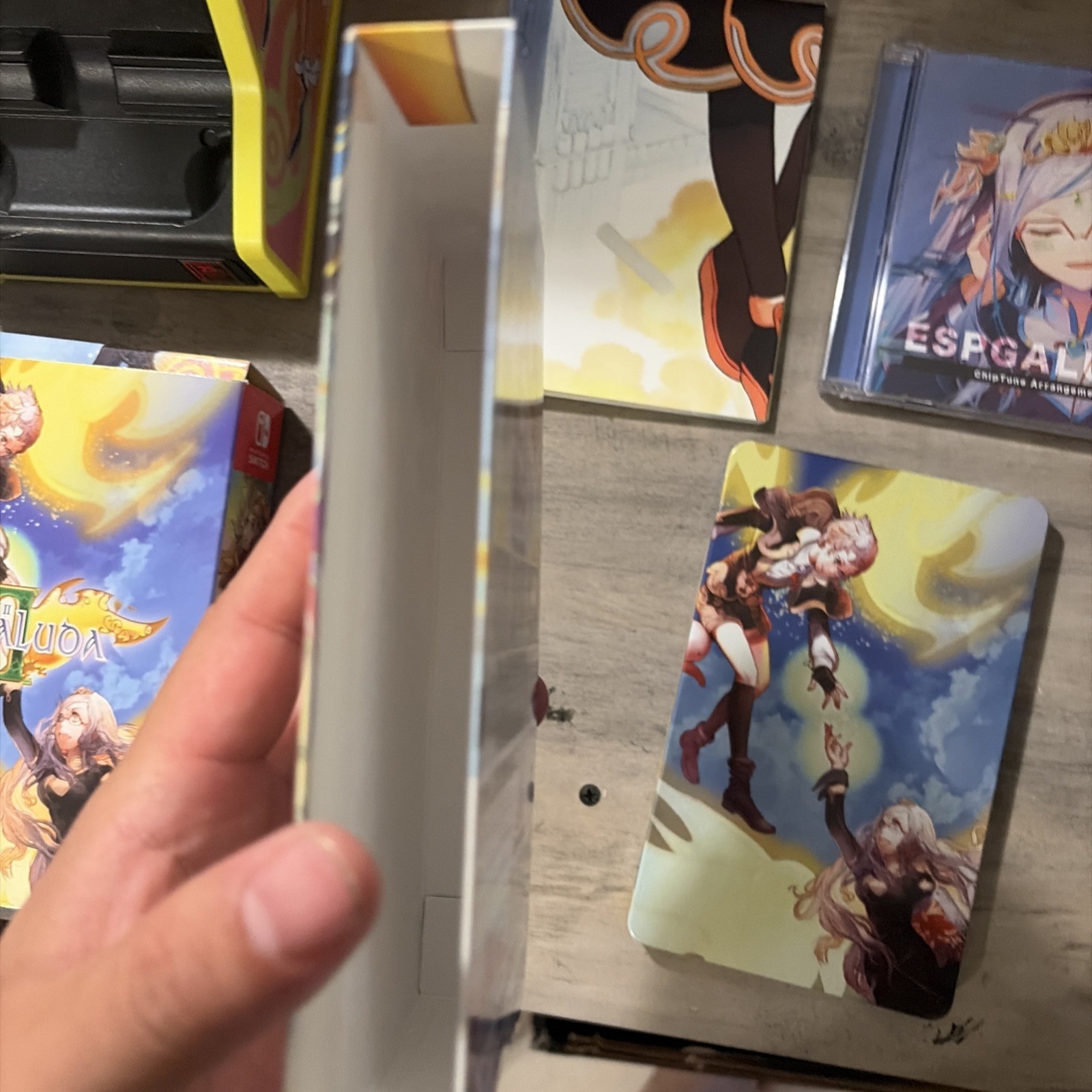 Espgaluda II Steelbook Edition w/ Mini Arcade Switch LTR #155 NO GAME