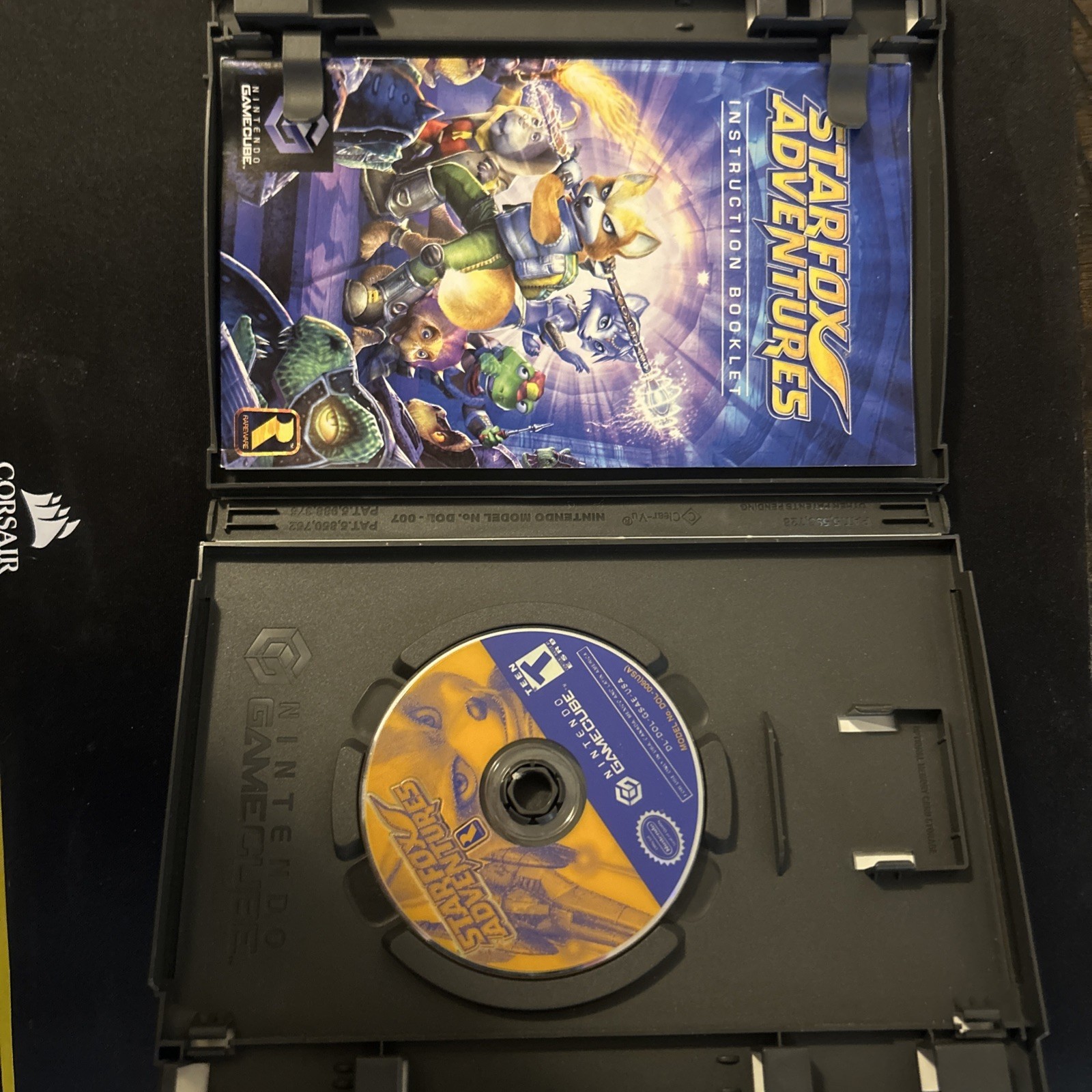 Starfox Adventures (Nintendo GameCube) Complete CIB, Tested – W/ Manual & Insert