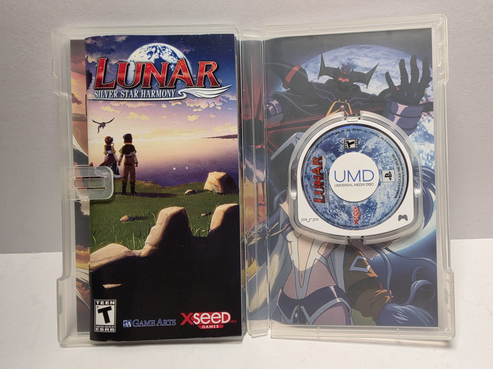 Lunar Silver Star Harmony Premium Edition Complete (Sony PSP, 2010) Super Clean