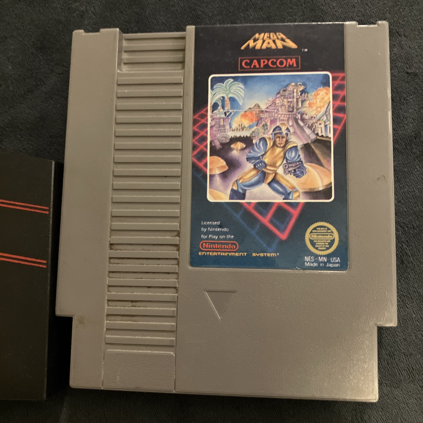 Mega Man (Nintendo Entertainment System, 1987) NES Authentic Cartridge w/sleeve