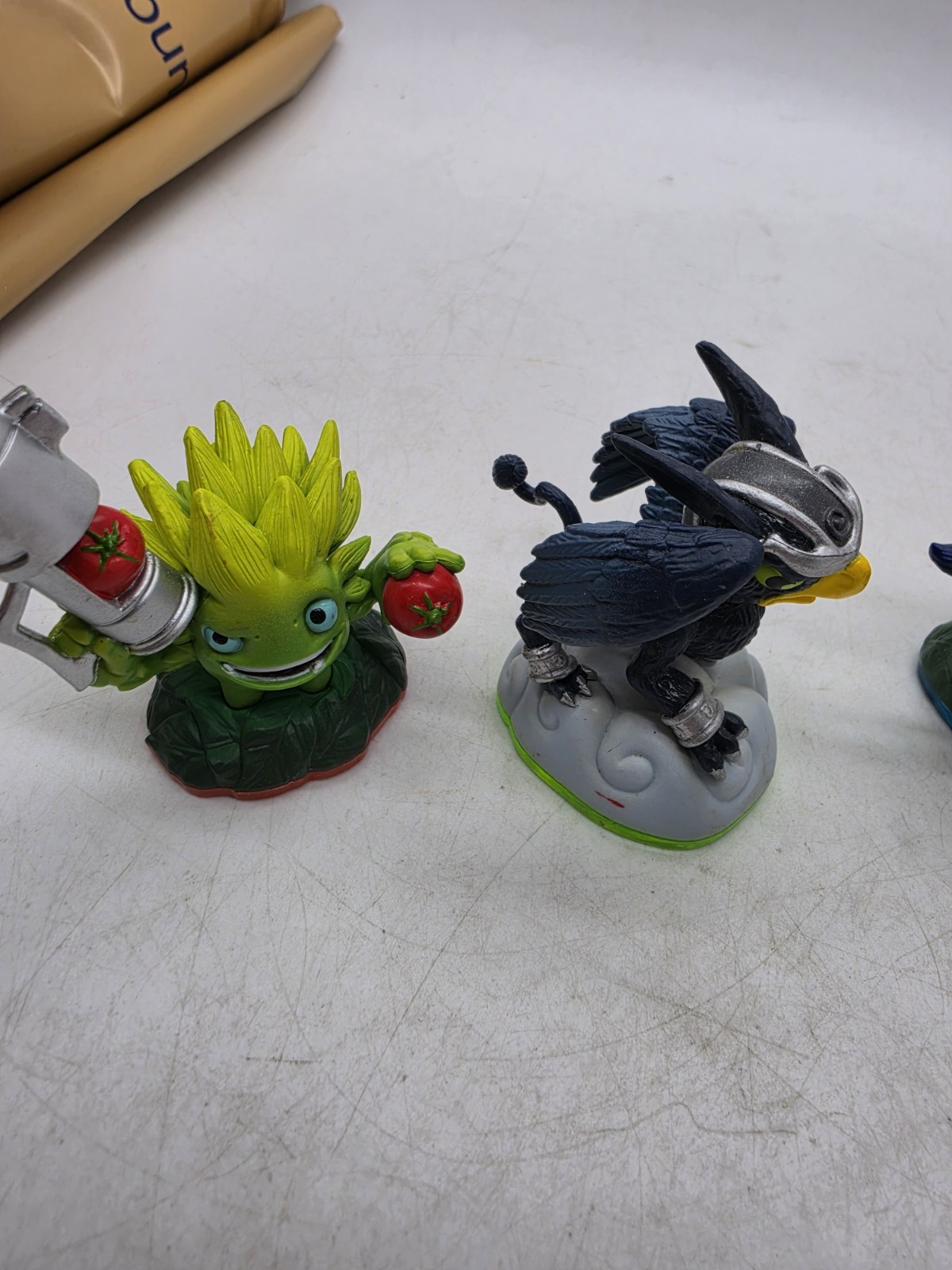 Skylanders Lot Of 4 Skylanders Mint Ninja Elf Food Fight