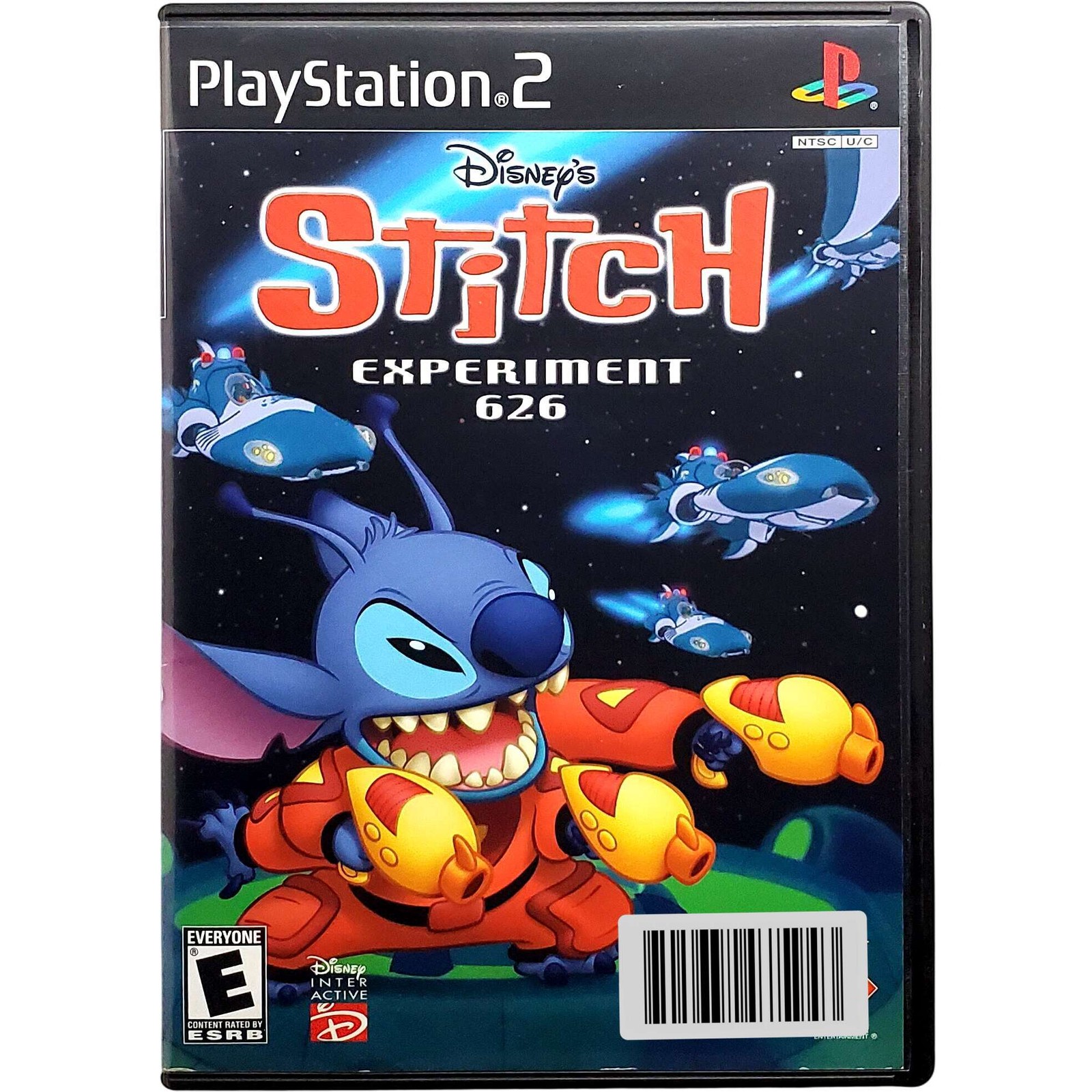 Disney’s Stitch Experiment 626 – Sony Playstation 2 PS2 Tested 1Y Guarantee