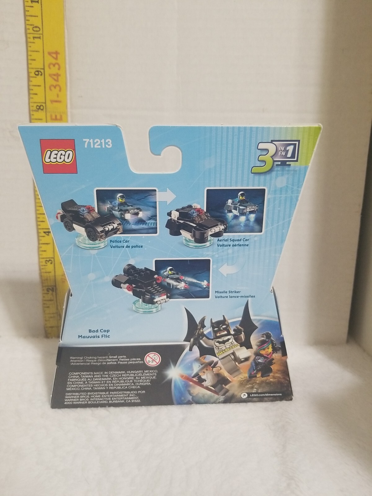 Lego Dimensions Lego Movie Bad Cop 62 pcs and Police Car Fun Pack- 71213