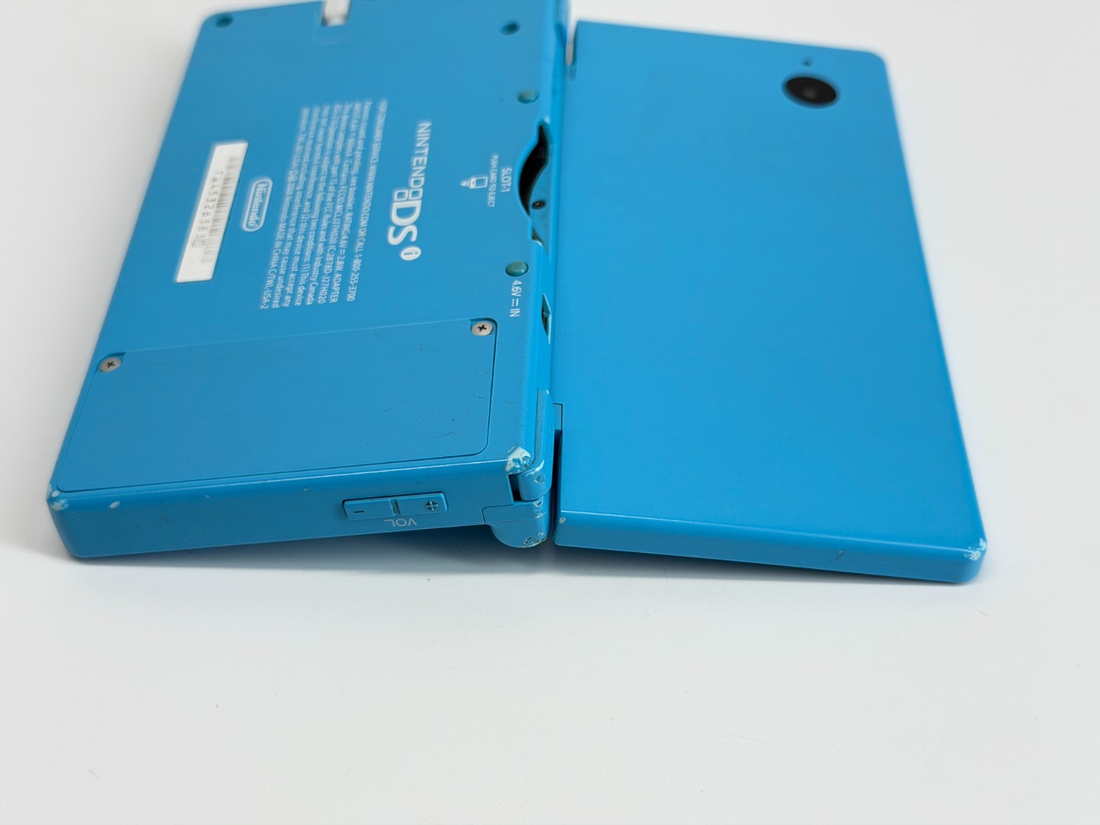 Nintendo DSi Light Blue Handheld System Bundle w/ Mario 64 * TESTED *