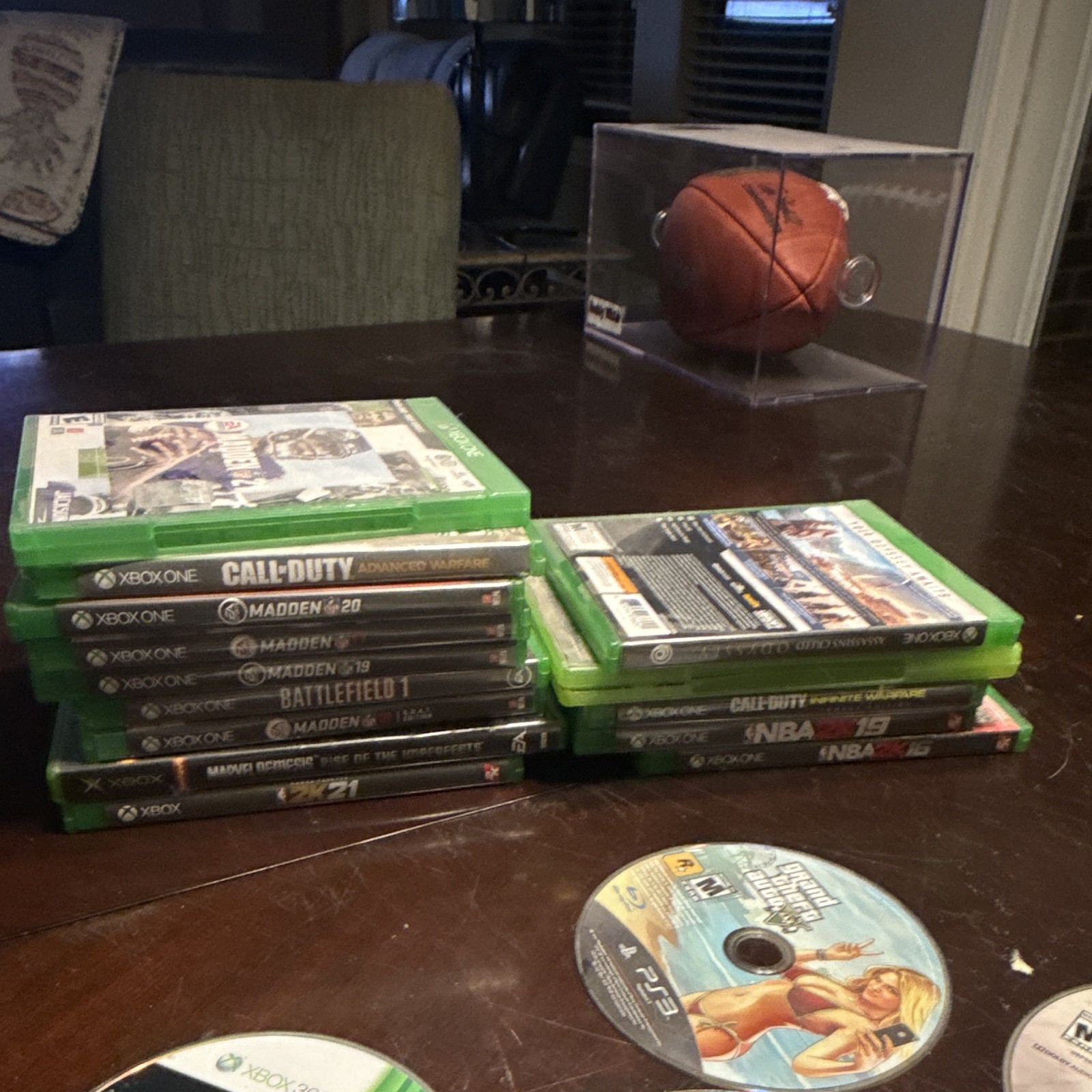 Mixed Lot Xbox One/Xbox 360/PS3/PS4 Games w/ Cases – Sports Shooter RPG