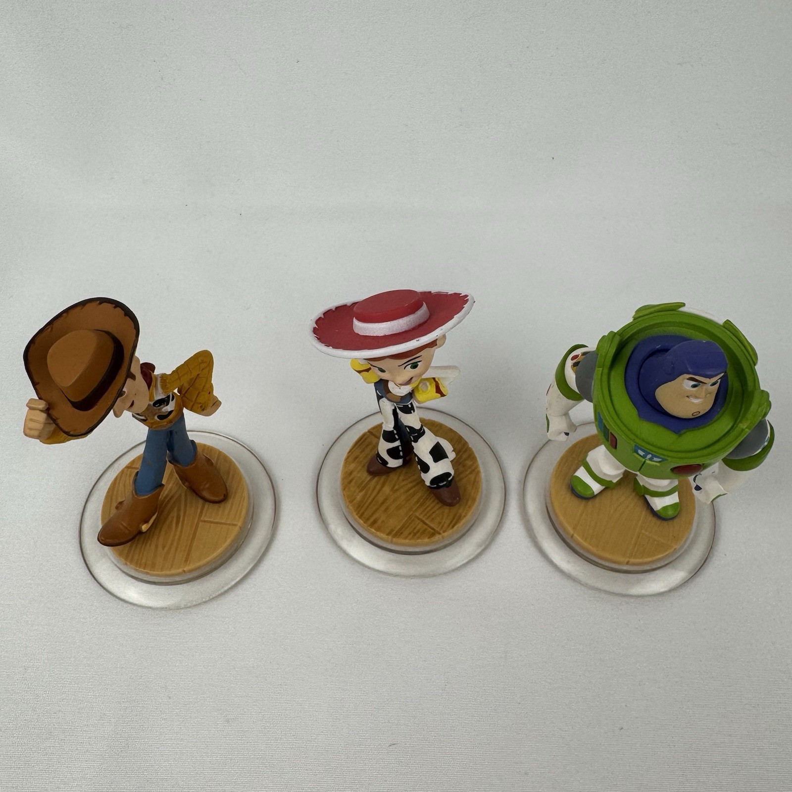 Disney Infinity 1.0 Toy Story Woody Jessie Buzz Lightyear Figures Lot