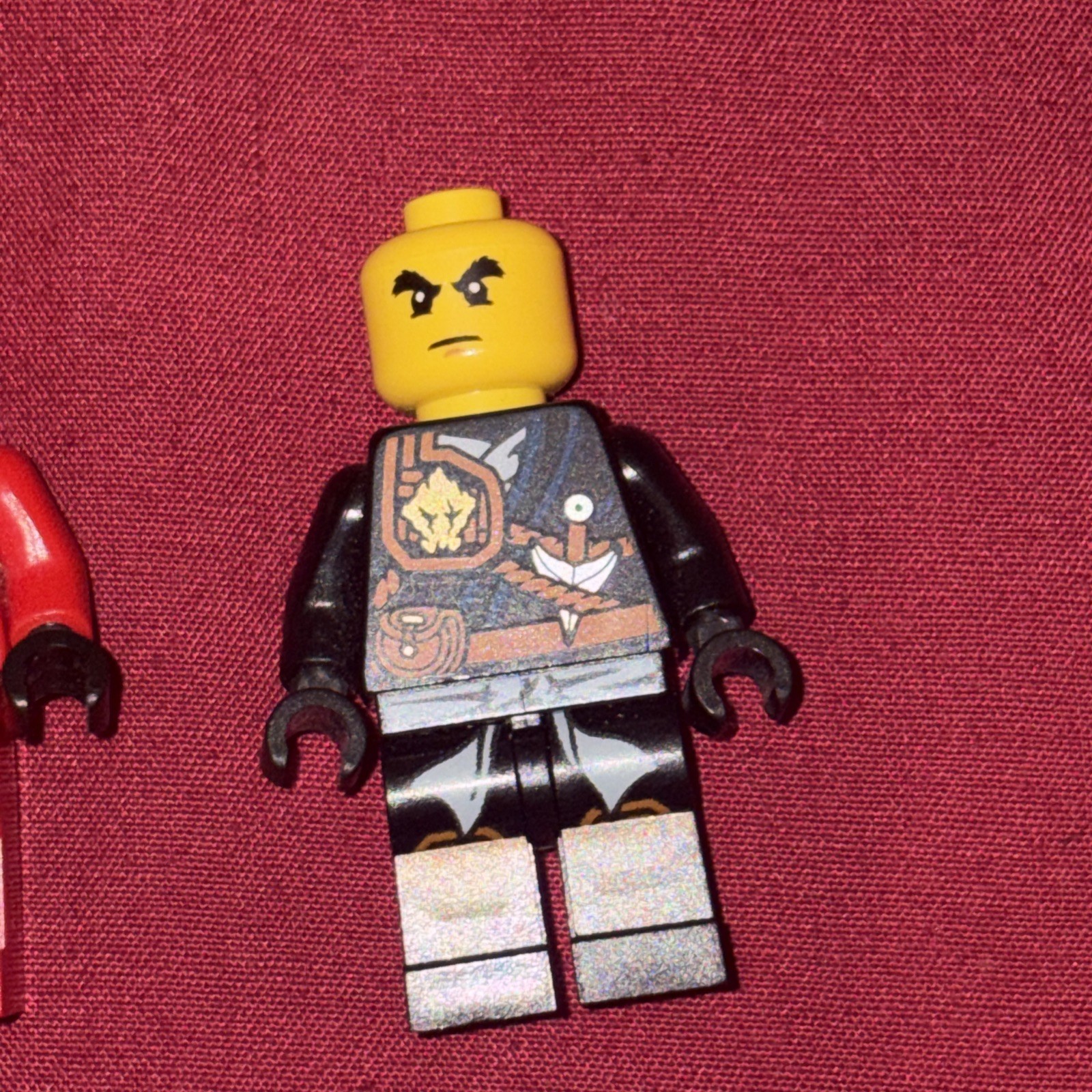 LEGO Dimensions Ninjago COLE & KAI**NO BASE**NOT MINT HAS MARKS AND WEAR