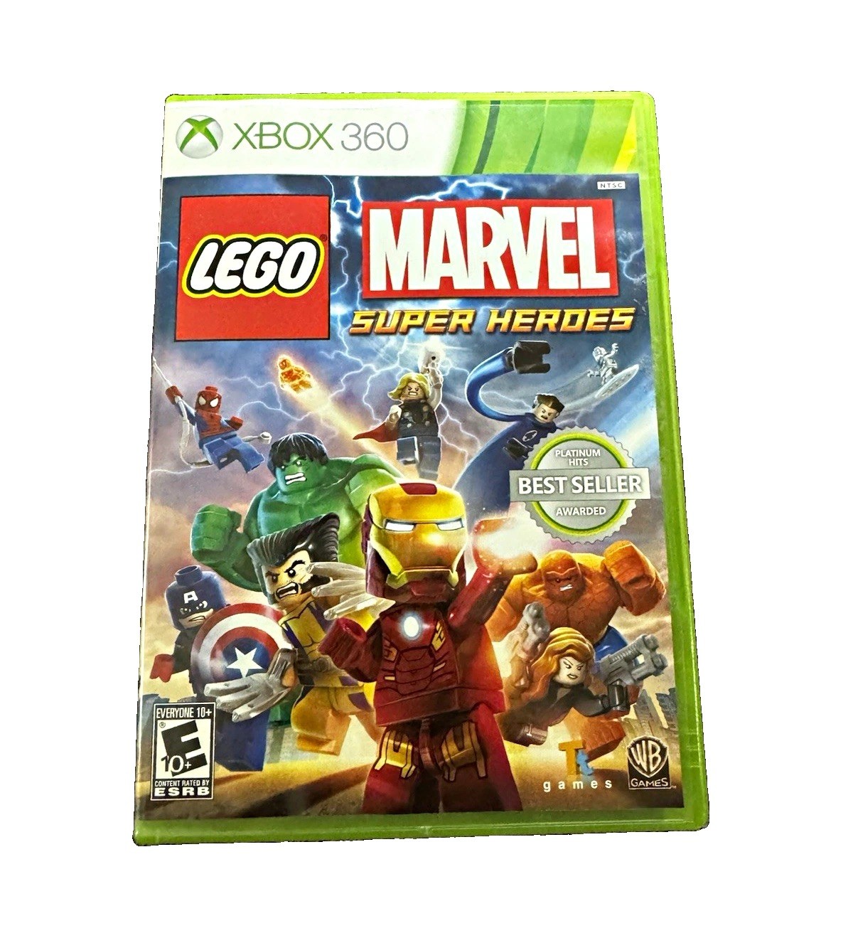 Warner Bros. LEGO Marvel Super Heroes Action Adventure Xbox 360 (pre-owned)